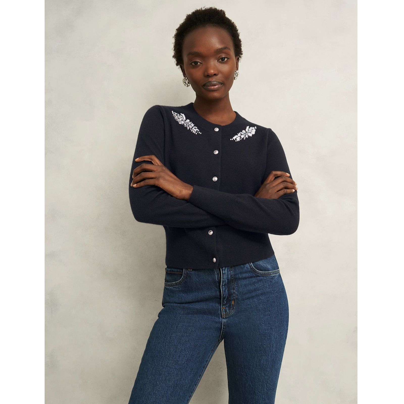 Hobbs London Penelope Gem Cardigan