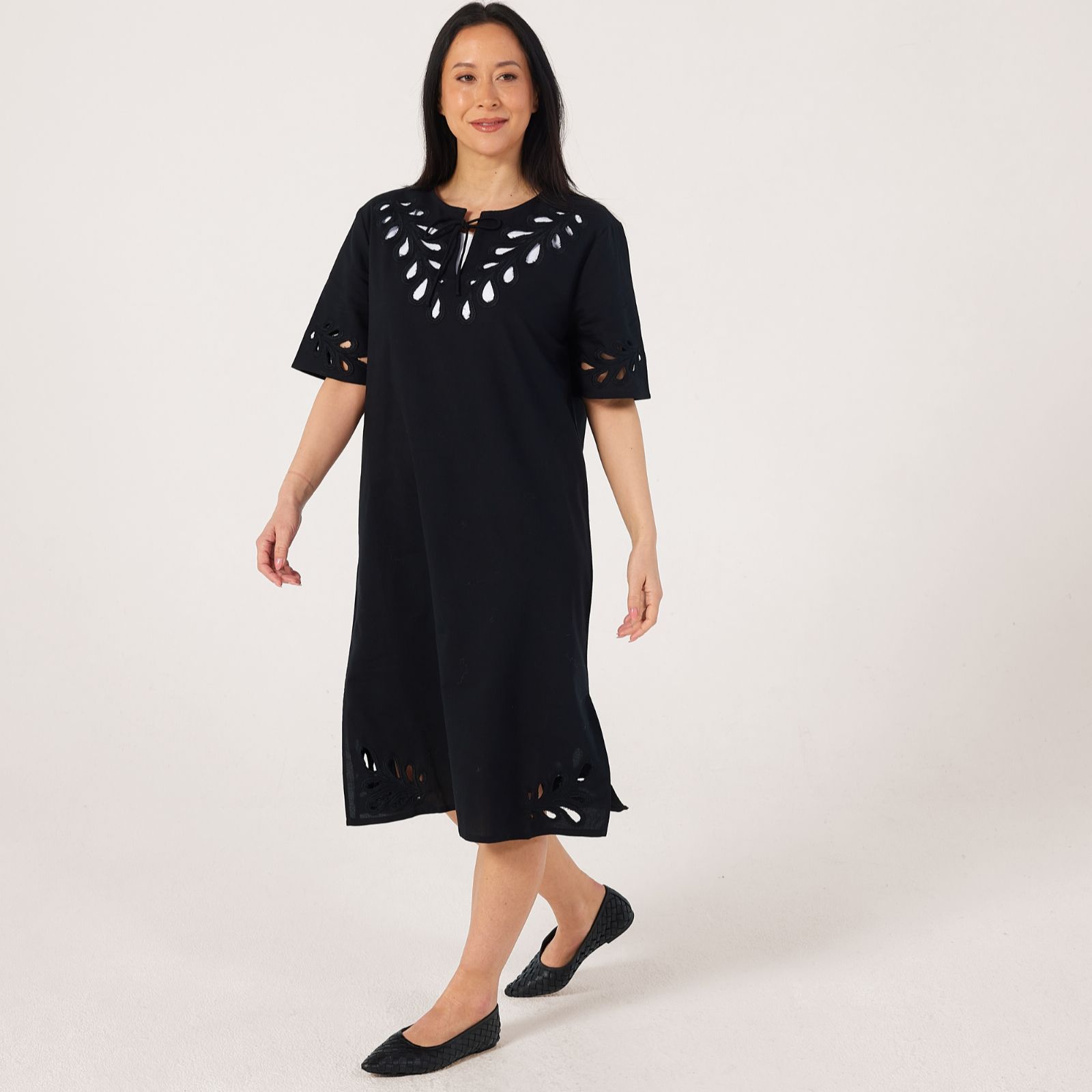 Masai Copenhagen Noretta 100% Cotton Embroided Dress