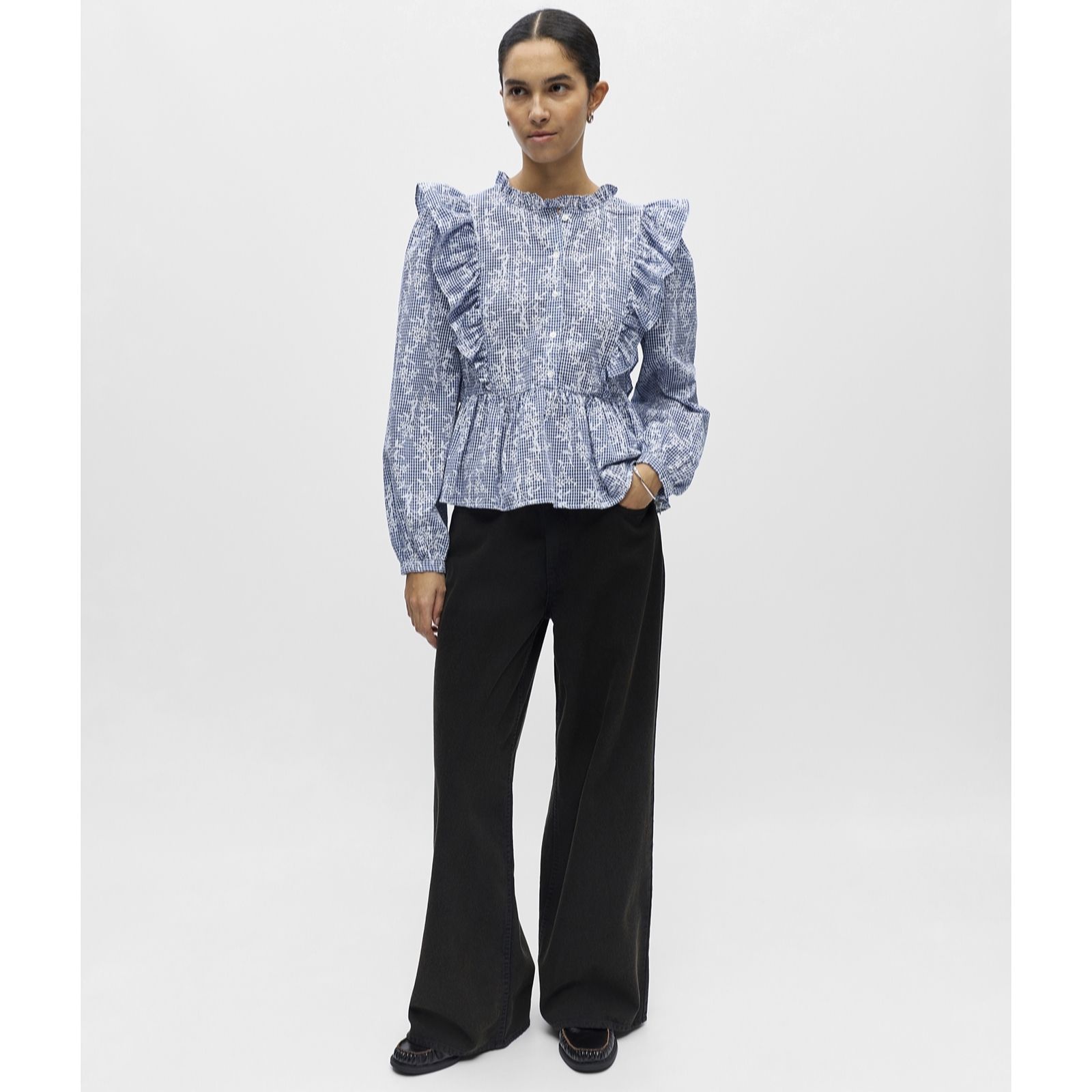 Object Ciara Frill Detail Top