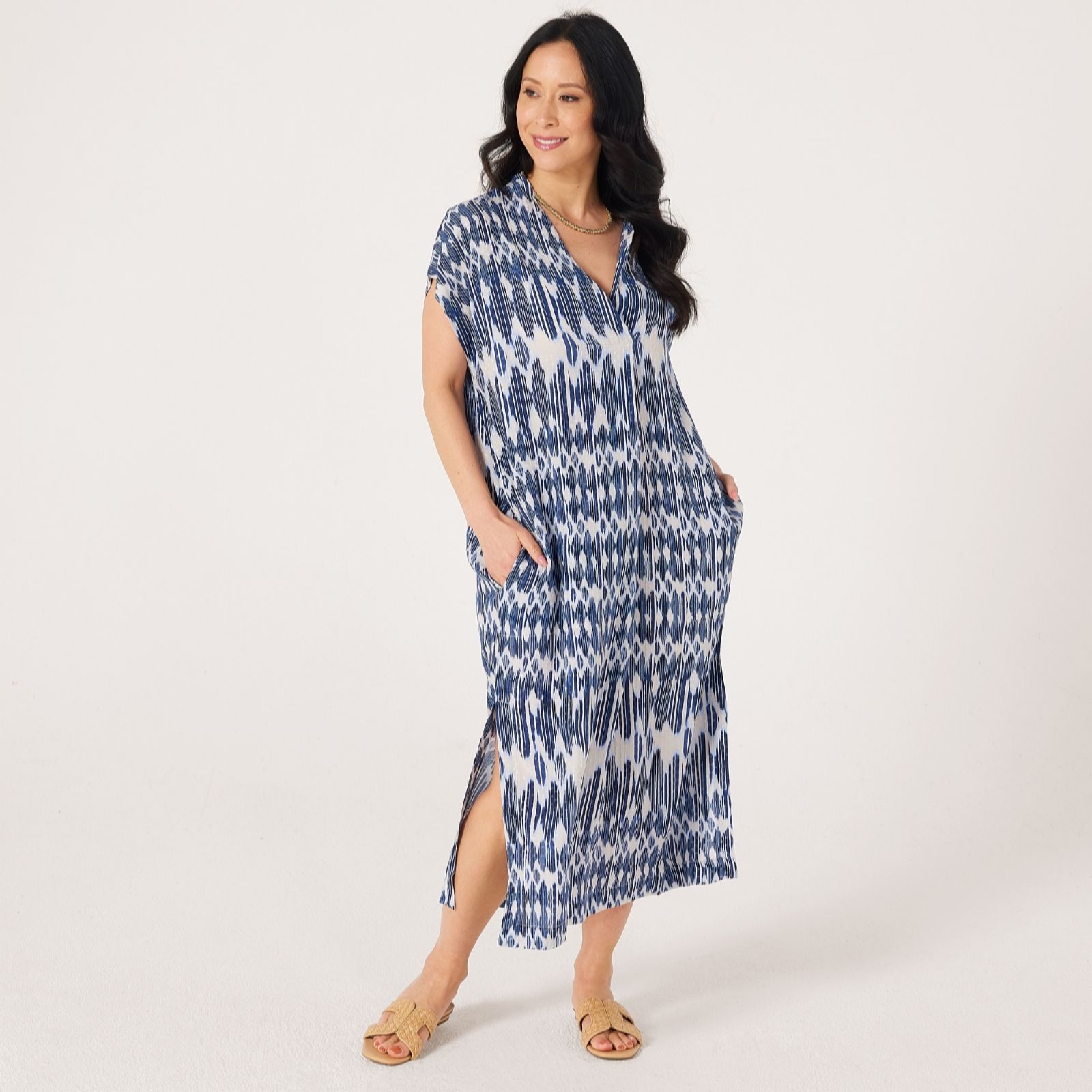 Masai Copenhagen Olivian Print Dobby Viscose Dress