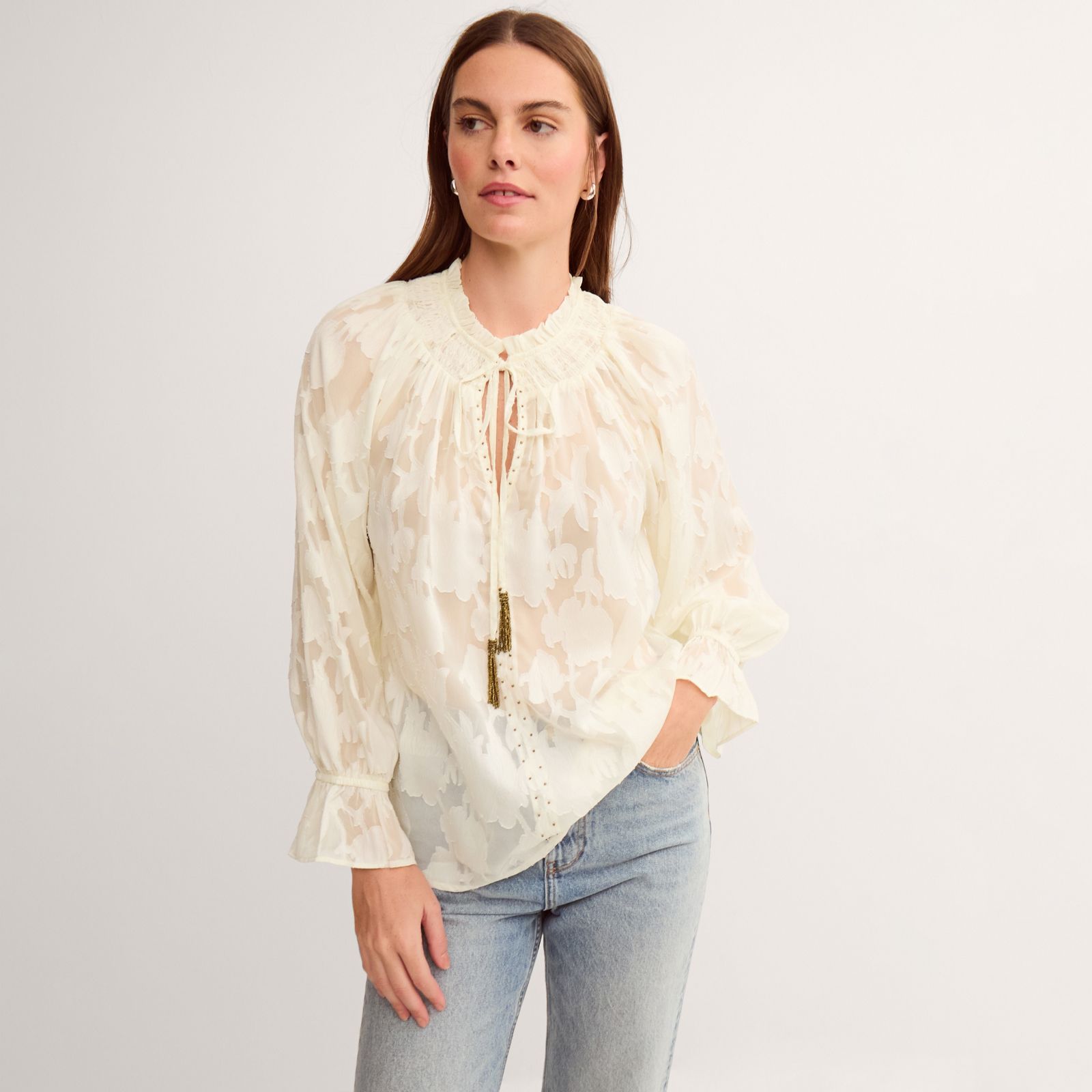 Monsoon Lyra Burnout Top