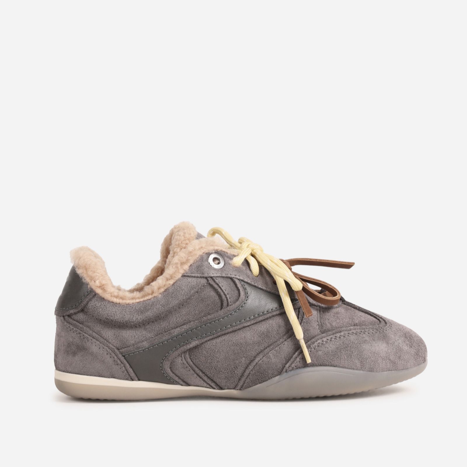 Bronx PARK-ERR Suede Sherpa Trainer