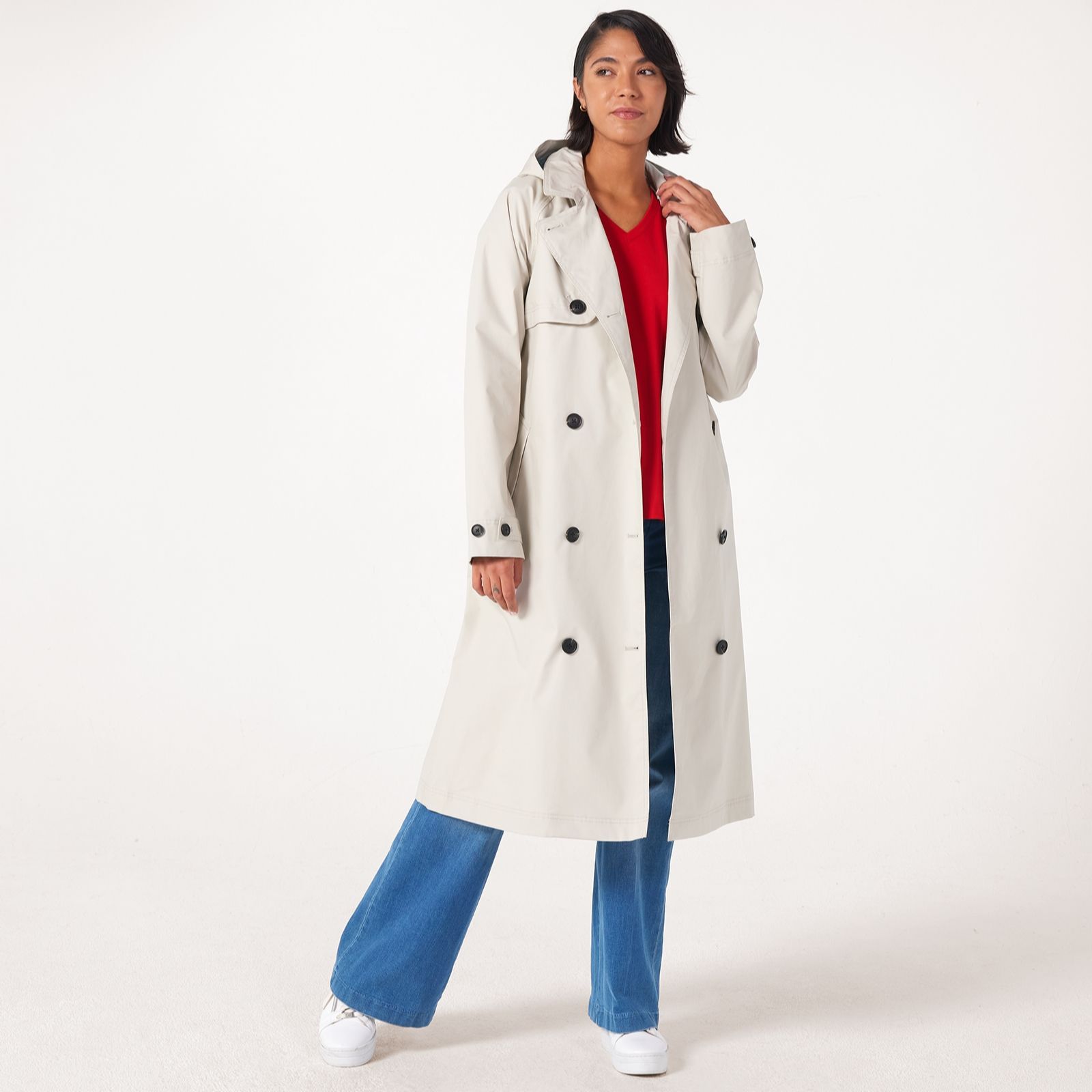 Seasalt Cornwall Penweathers Waterproof Trench Coat
