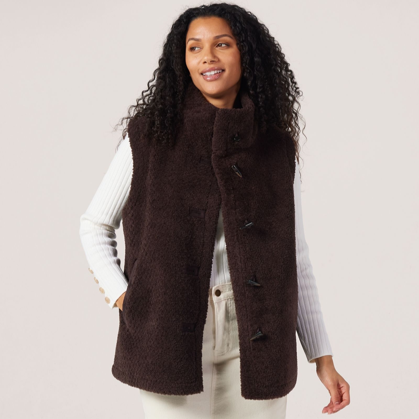 Centigrade Borg Bonded Gilet