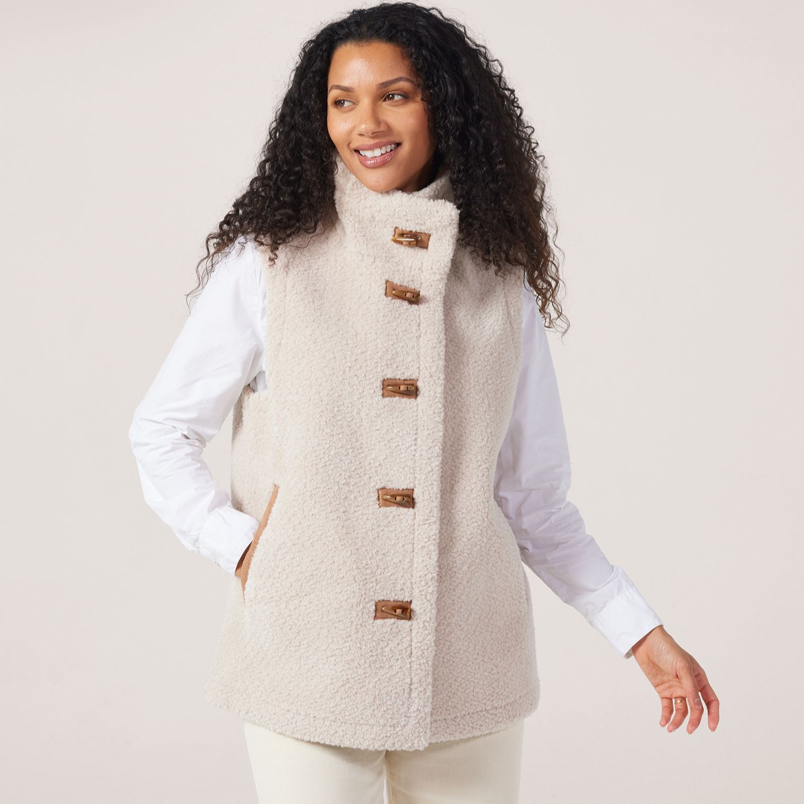 Centigrade Borg Bonded Gilet