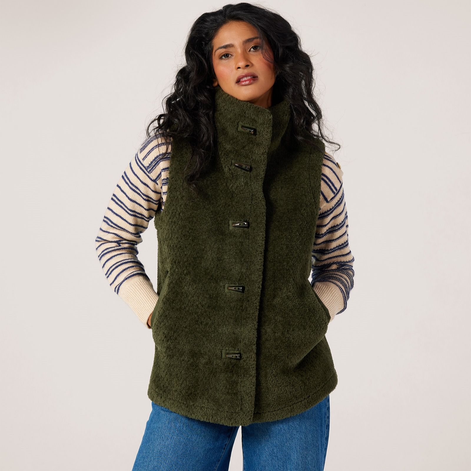 Centigrade Borg Bonded Gilet