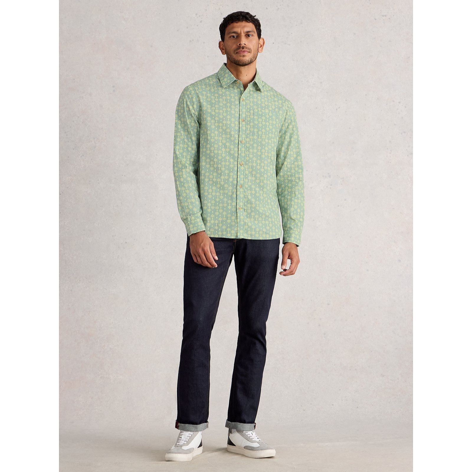 White Stuff Men's Finsbury Print Shirt