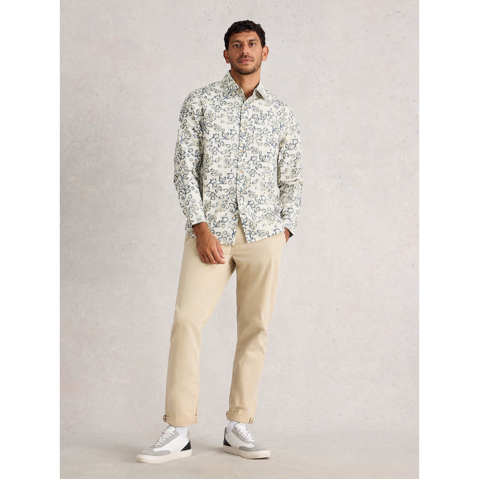 White Stuff Men's Finsbury Print Shirt