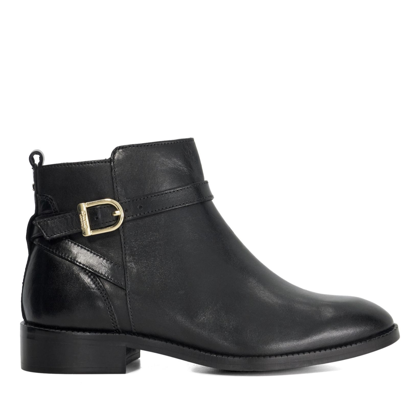 Dune London Pemma Leather Ankle Boots