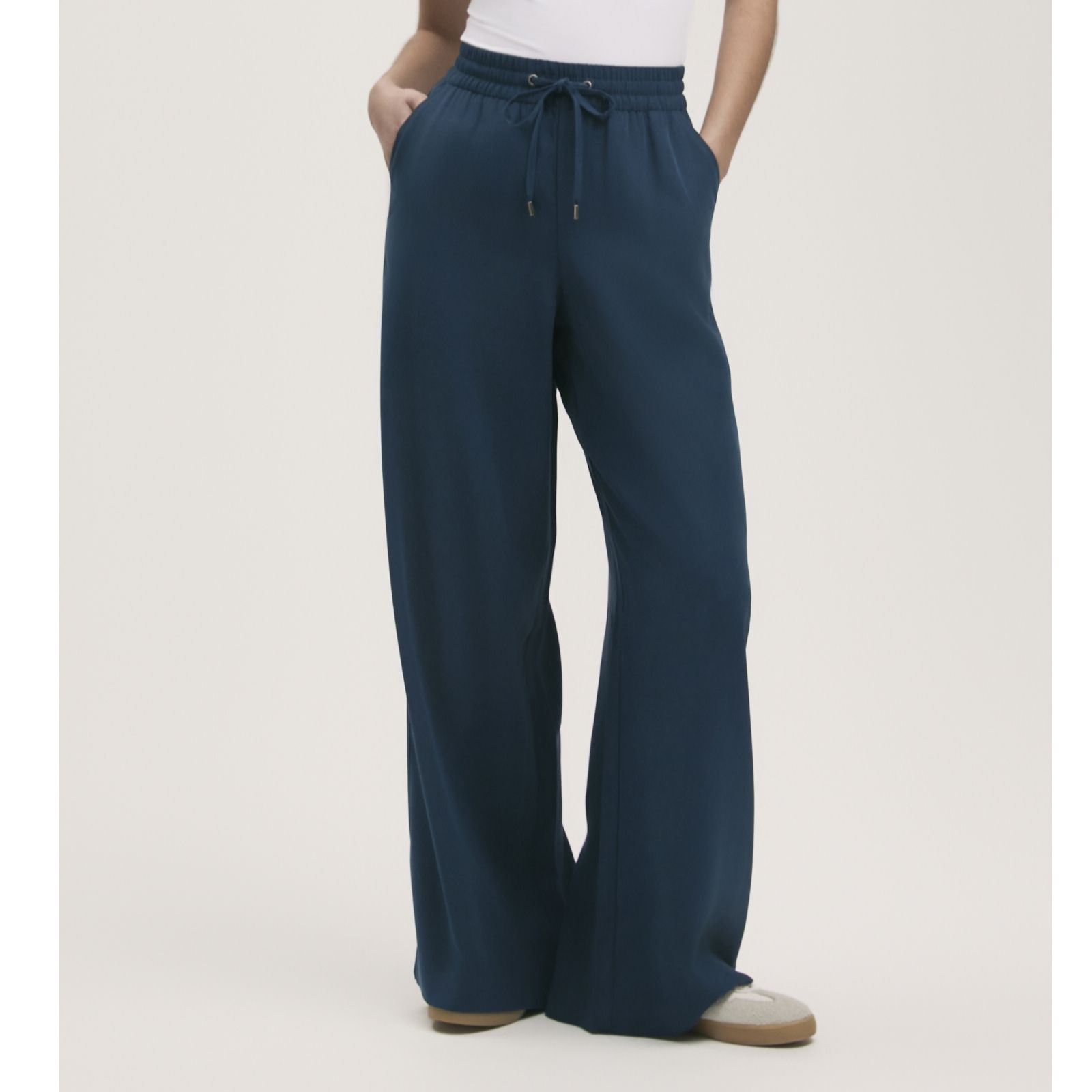 Finery London Dixie Rayon Trouser with Stretch Waist Standard