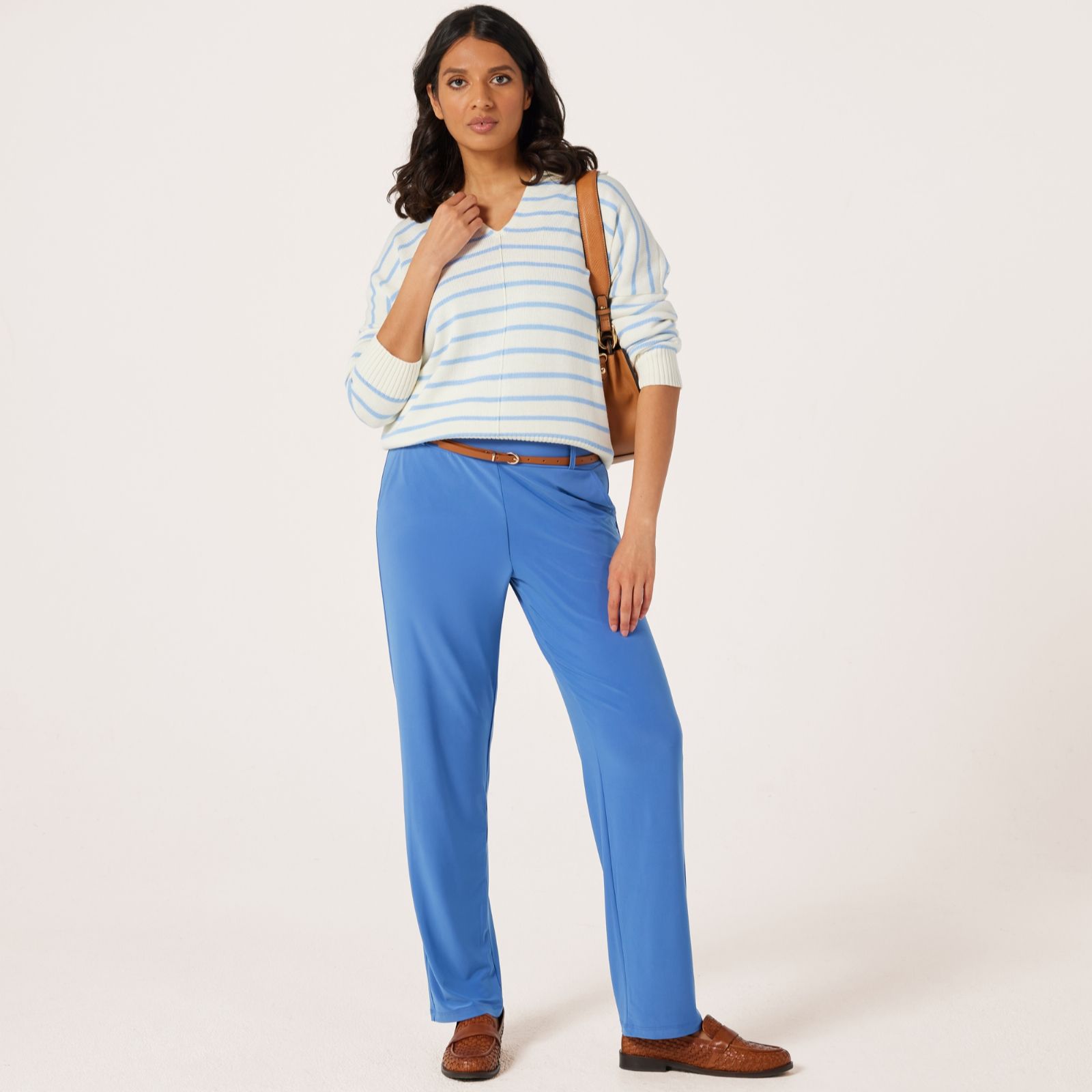Kim & Co Deluxe Brazil Narrow Standard Trousers with Pockets