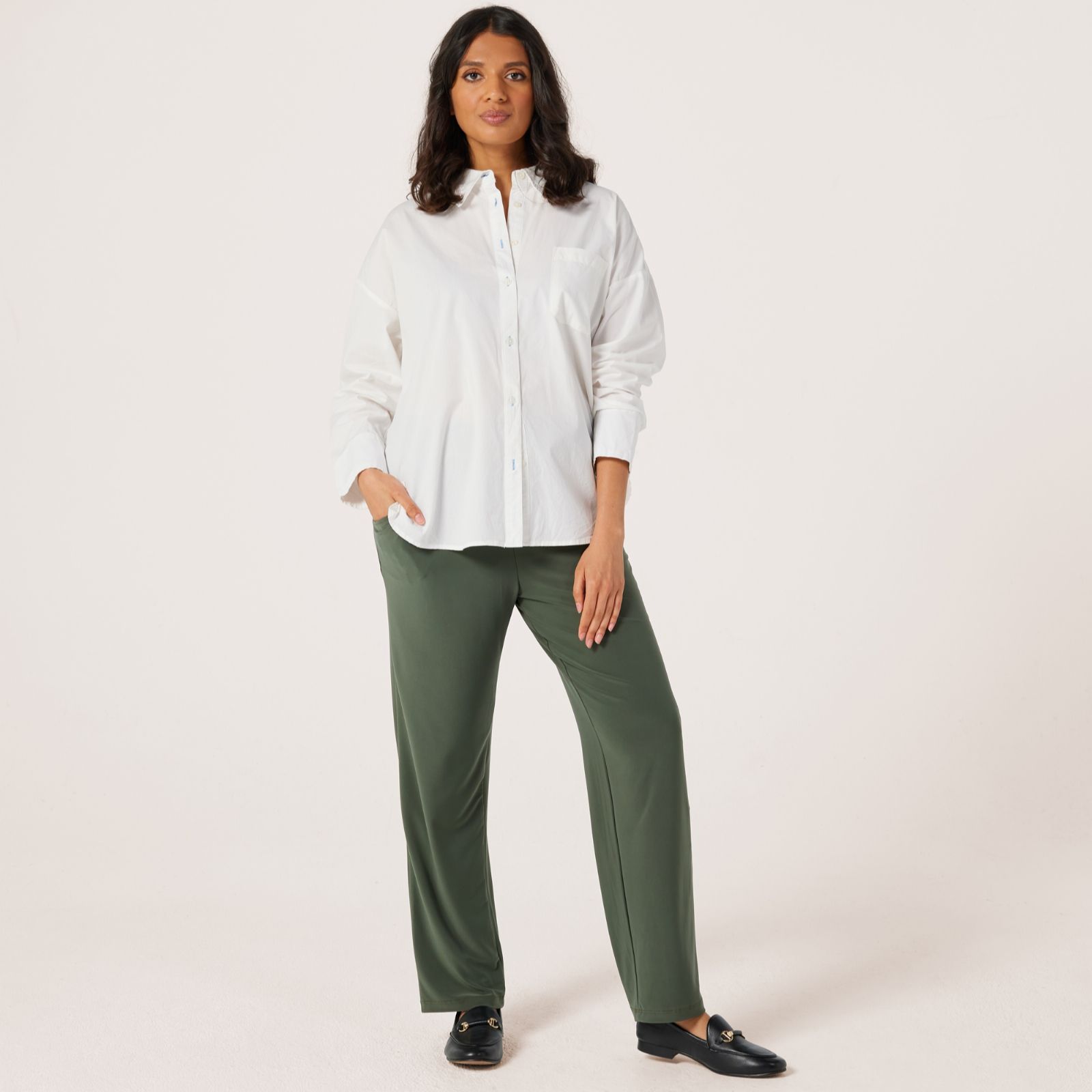 Kim & Co Deluxe Brazil Narrow Standard Trousers with Pockets