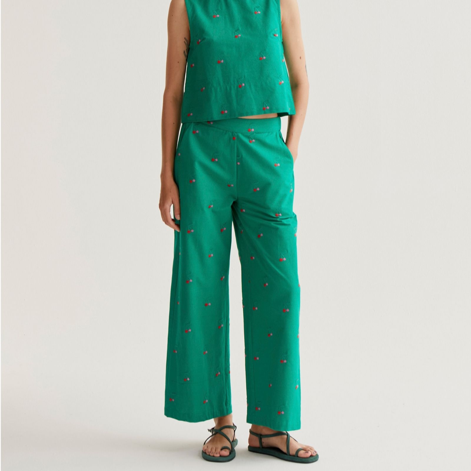 Compania Fantastica Motif Trousers