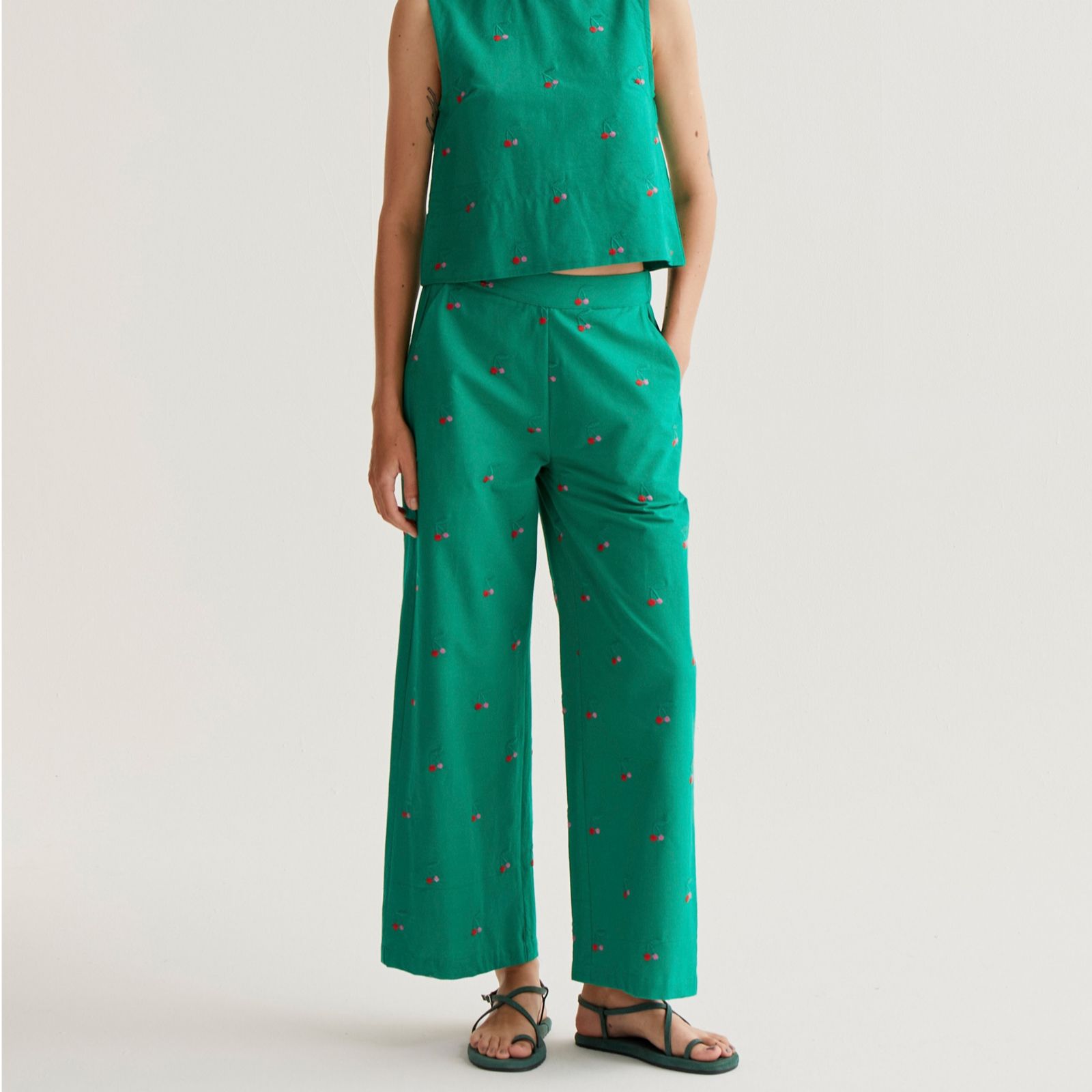 Compania Fantastica Motif Trousers