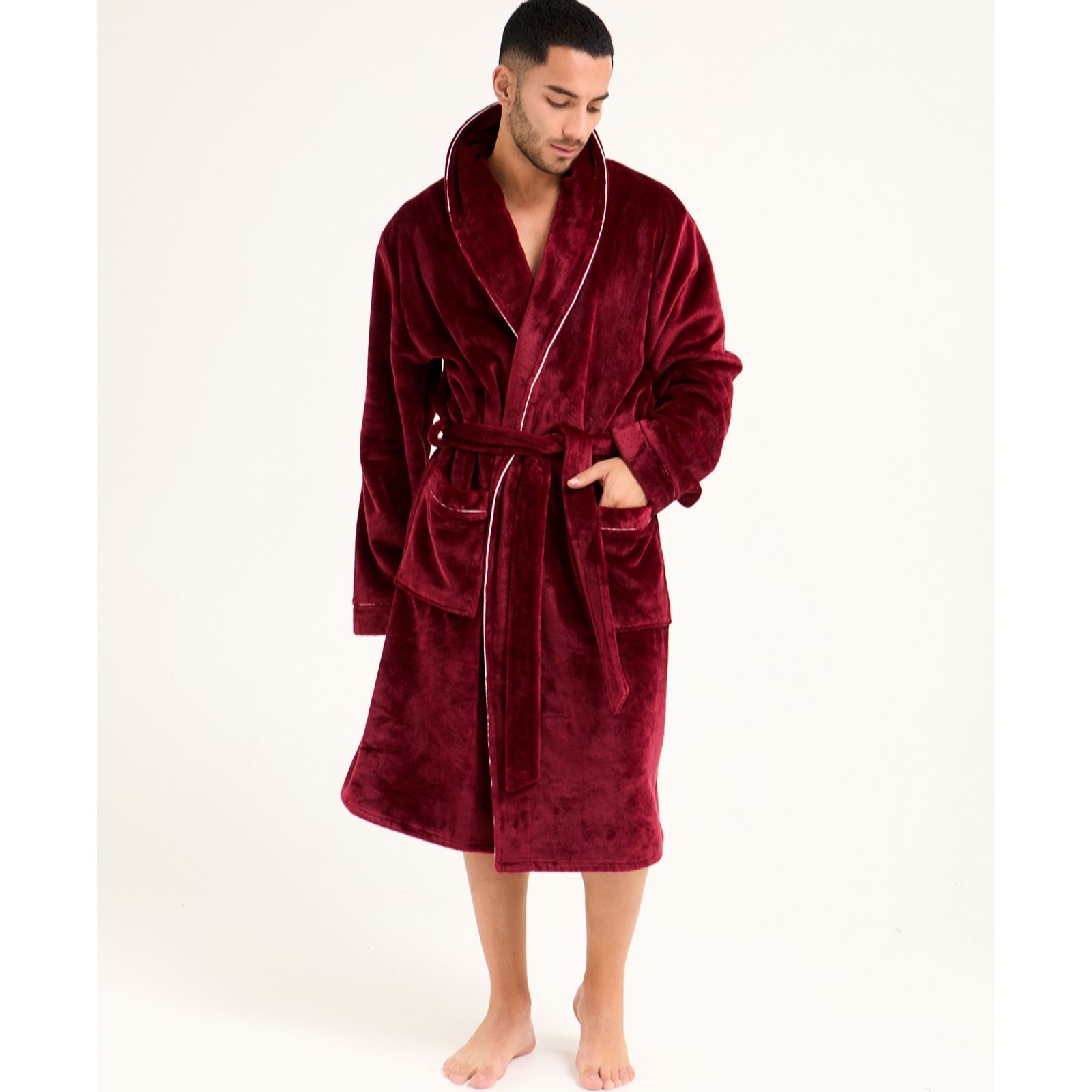Pretty You Men's Mister Super Plush Robe