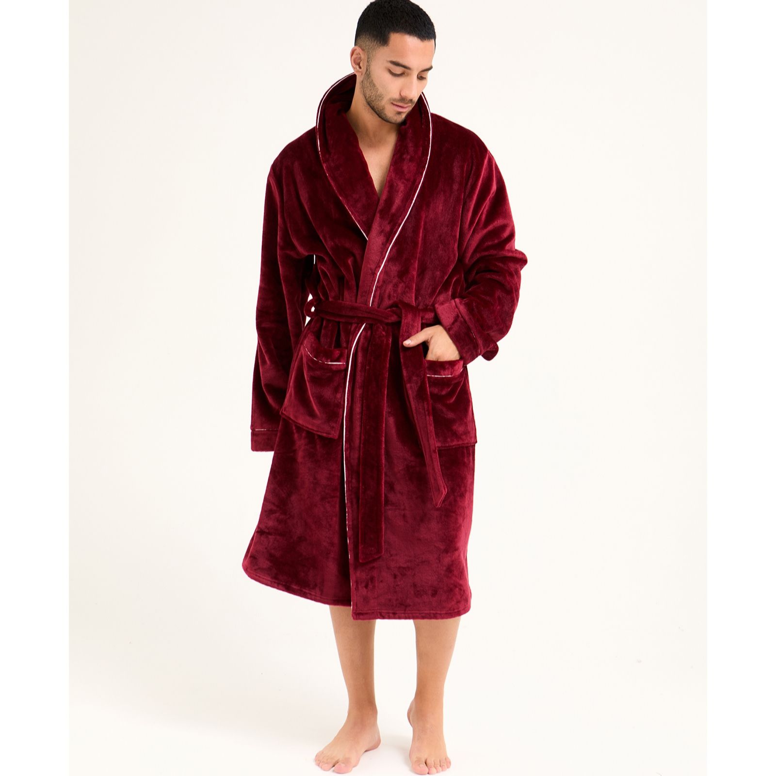 Pretty You Men's Mister Super Plush Robe