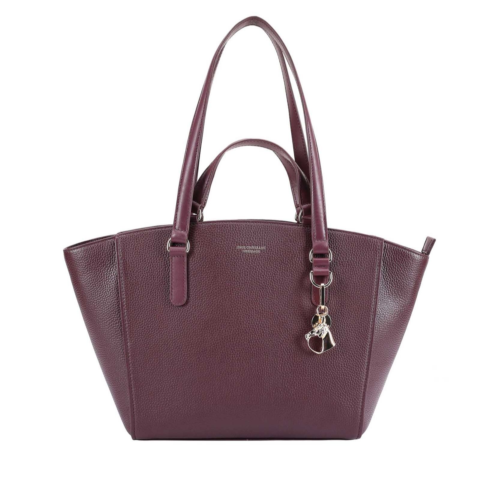 Paul Costelloe Dressage Dual Strap Leather Tote Bag