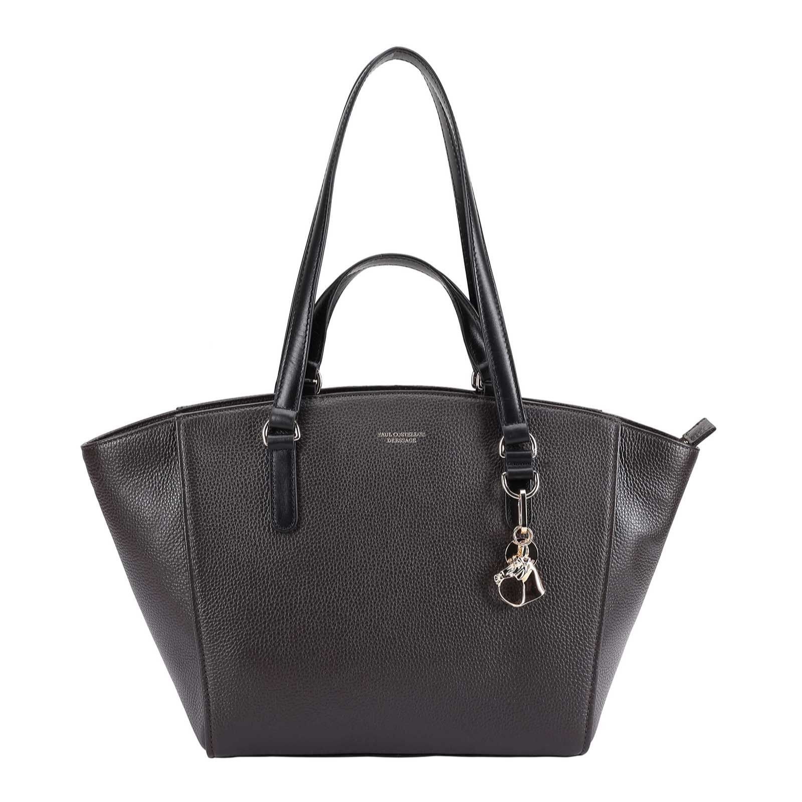 Paul Costelloe Dressage Dual Strap Leather Tote Bag