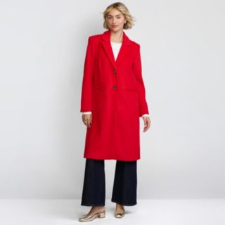 ELLE Get The Look Melton Midi Coat