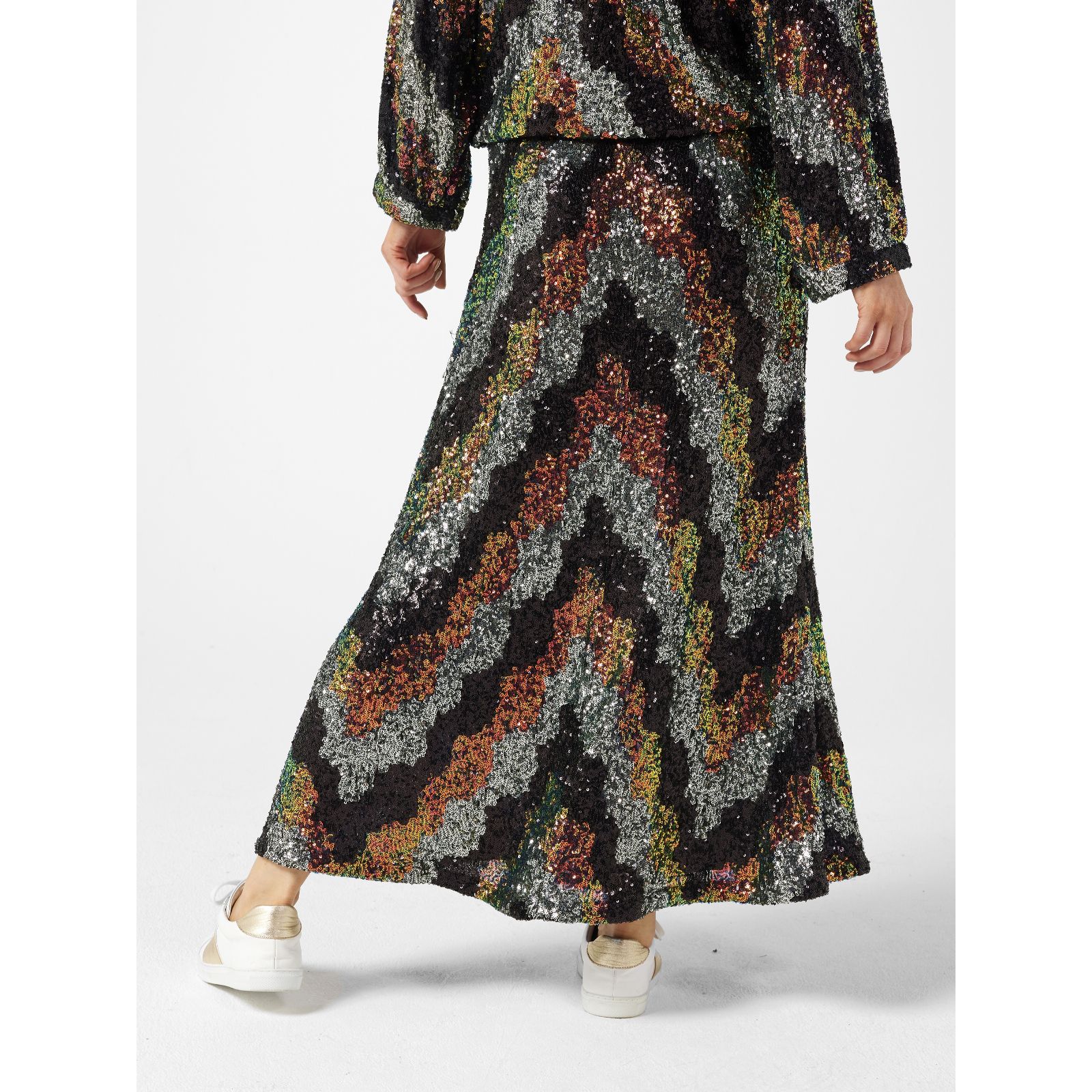 Bohemian skirts outlet qvc