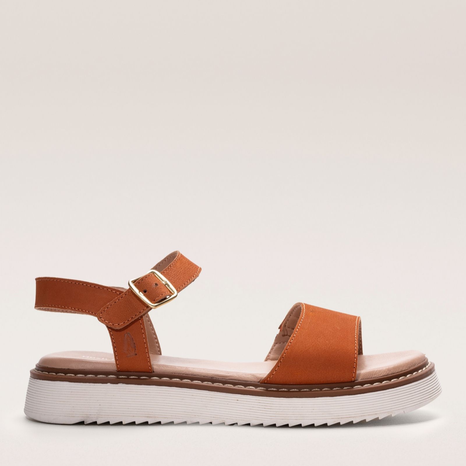 Hush Puppies Cassie Leather Sandal - QVC UK