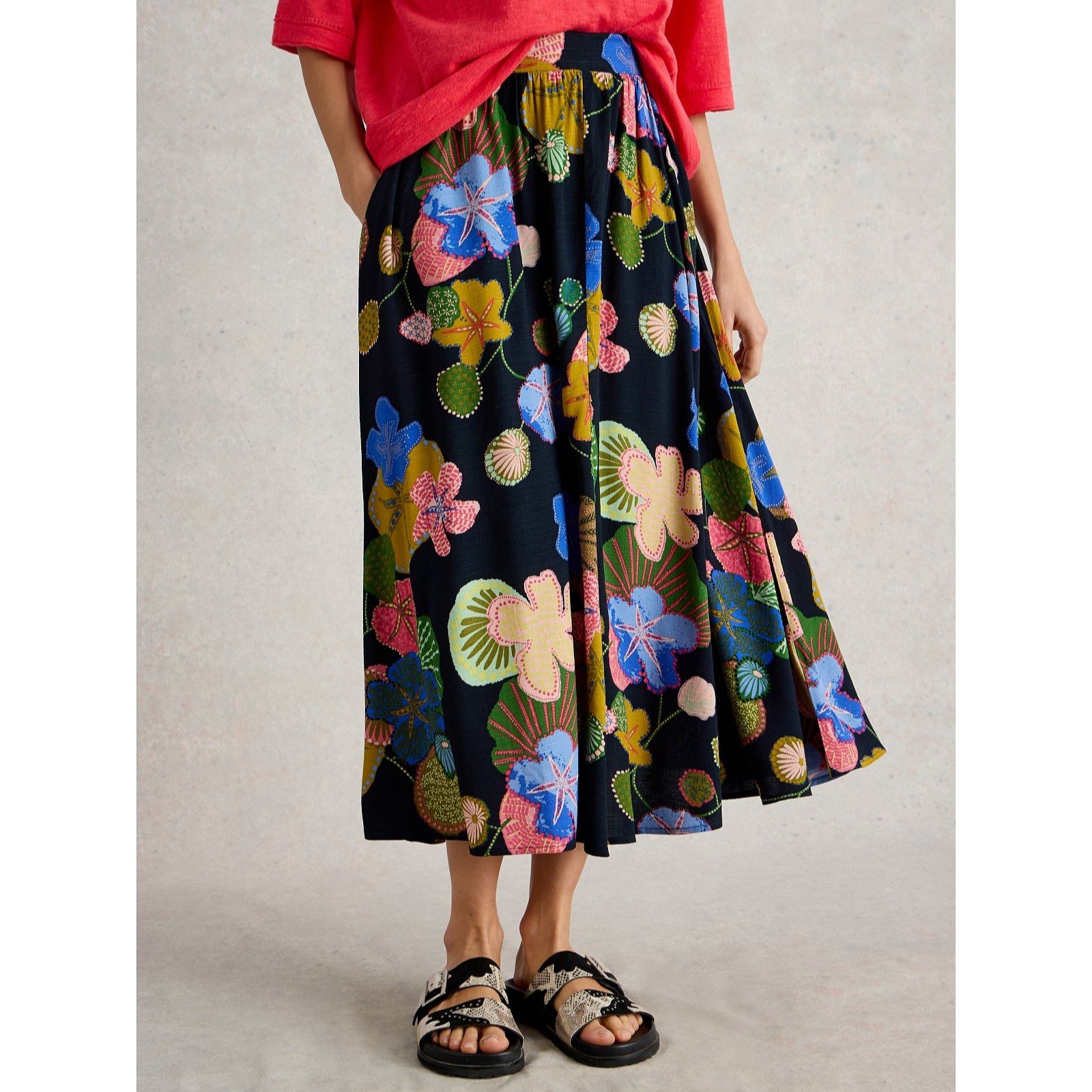 White Stuff Abigail Midi Skirt