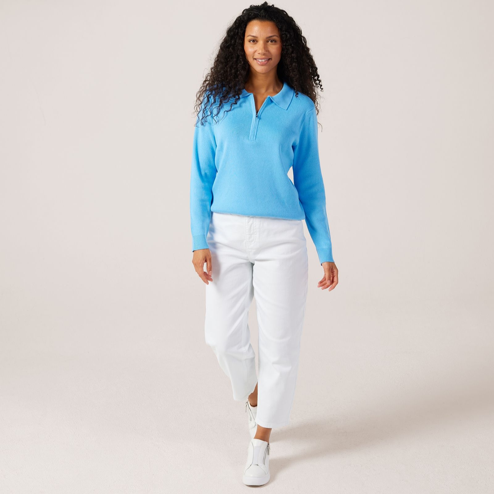 Ruth Langsford Zip Collar Jumper