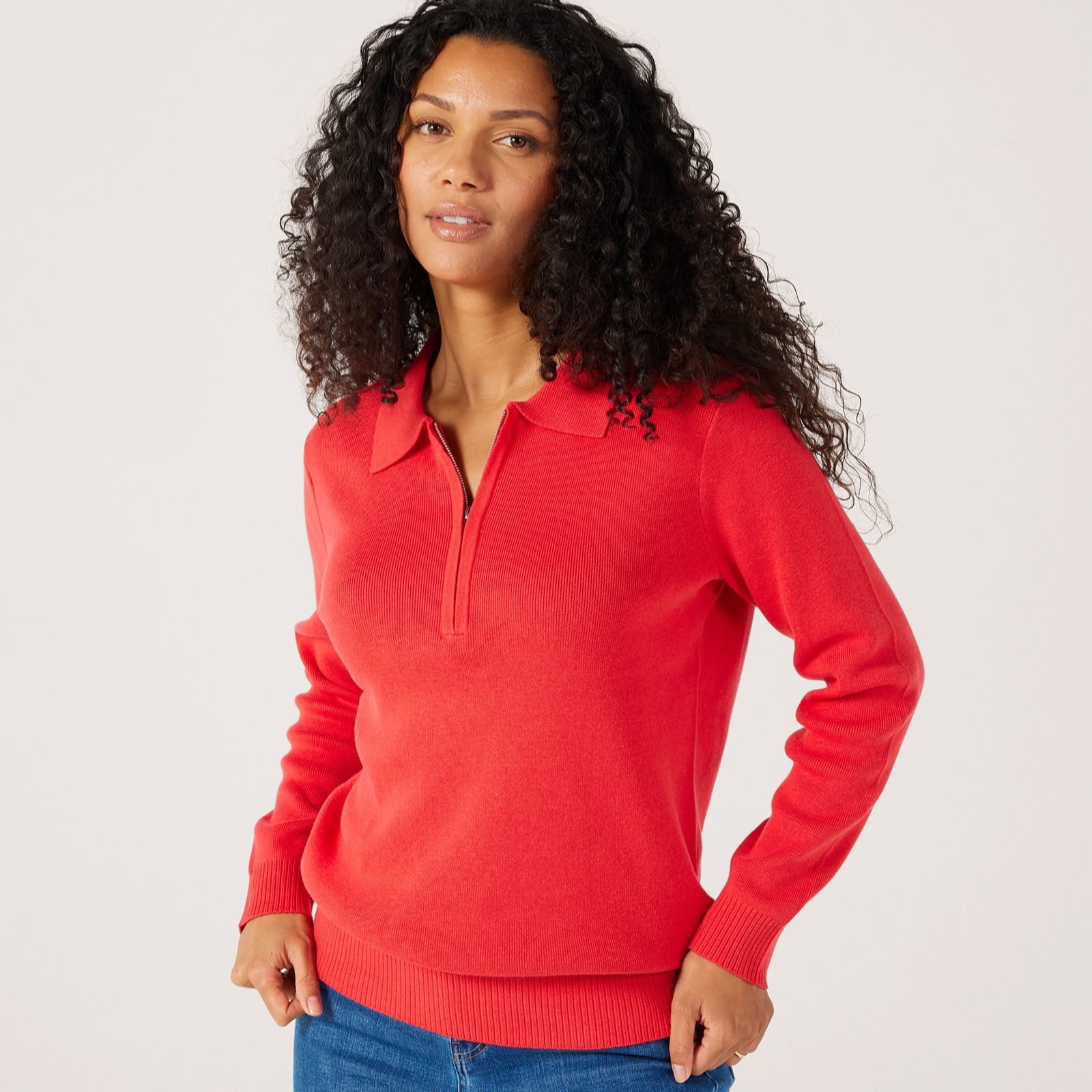 Ruth Langsford Zip Collar Jumper