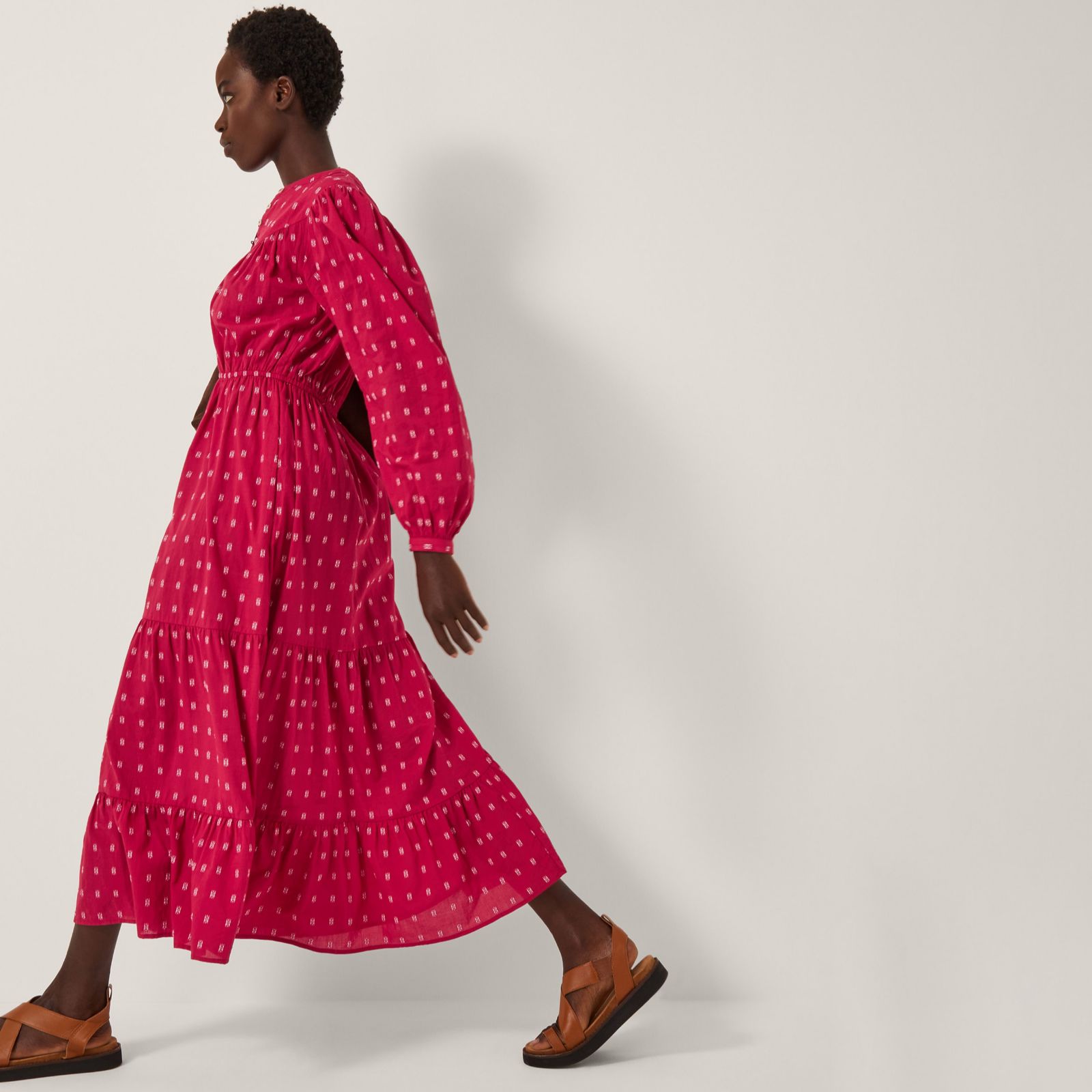 Monsoon Poppy Dobby Dress