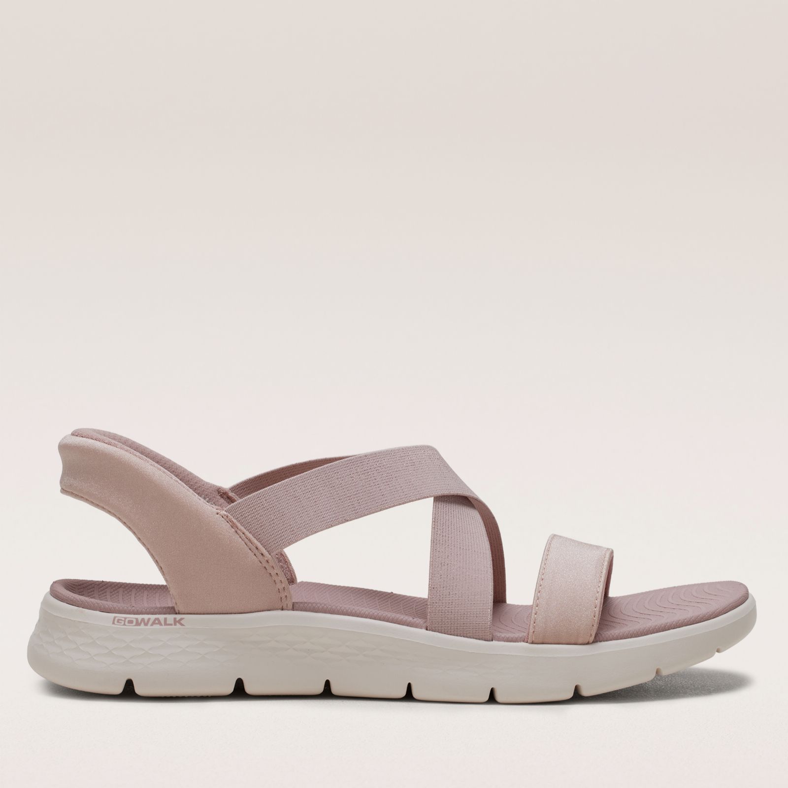 Skechers Go Walk Flex Sandal Glimmer Up Slip-Ins Sandal