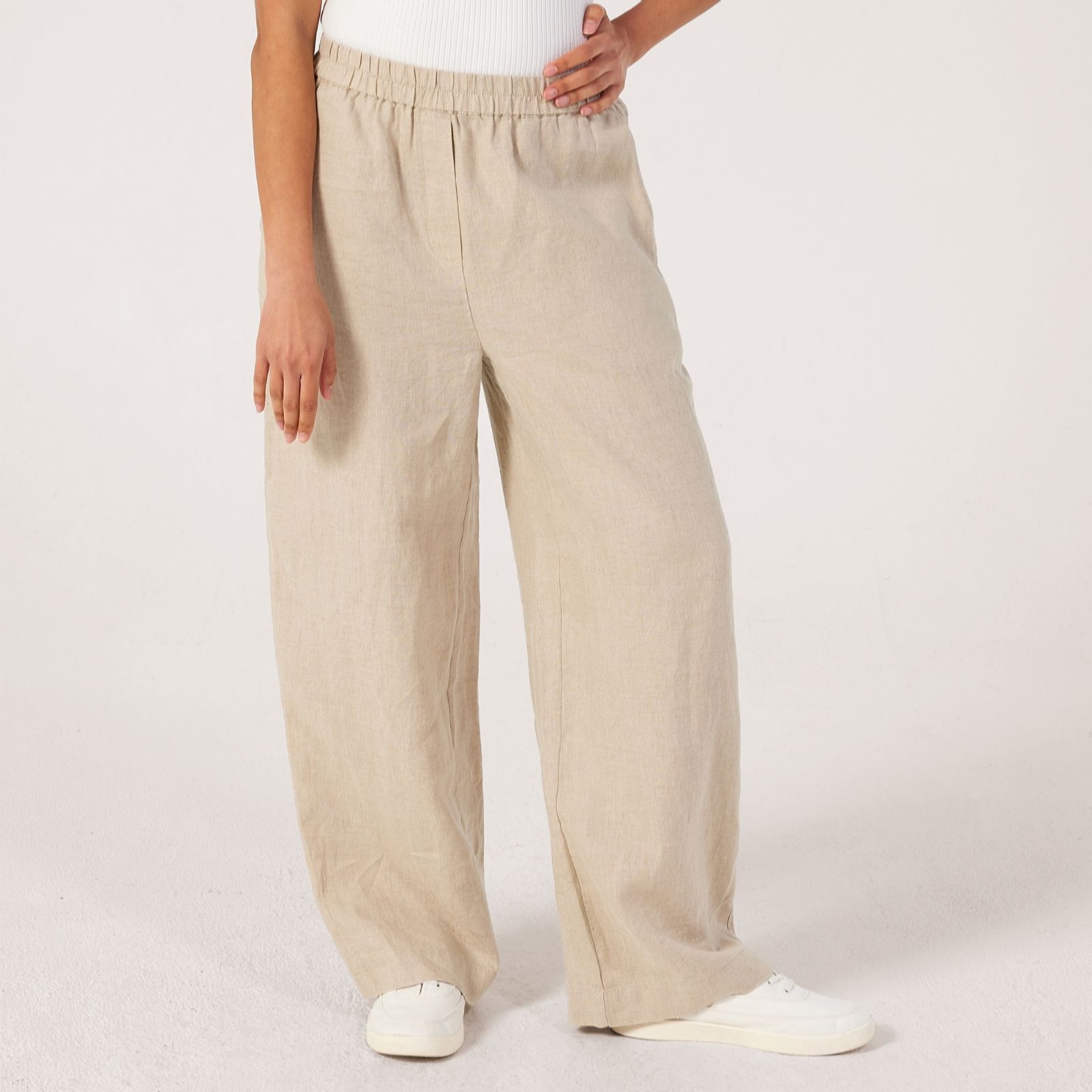 Masai Copenhagen Parino 100% Linen Wide Leg Trouser