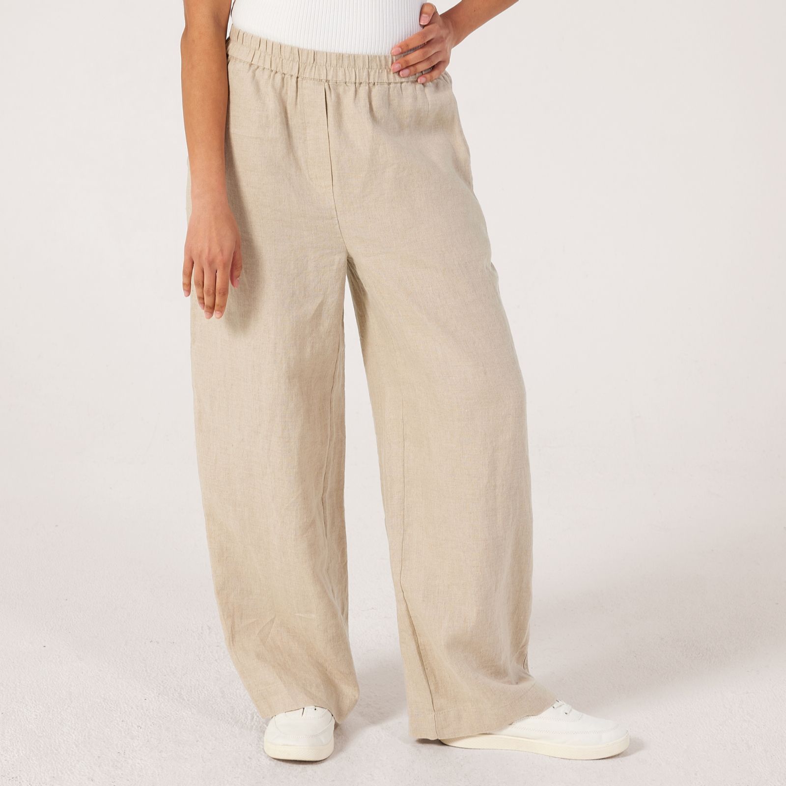 Masai Copenhagen Parino 100% Linen Wide Leg Trouser