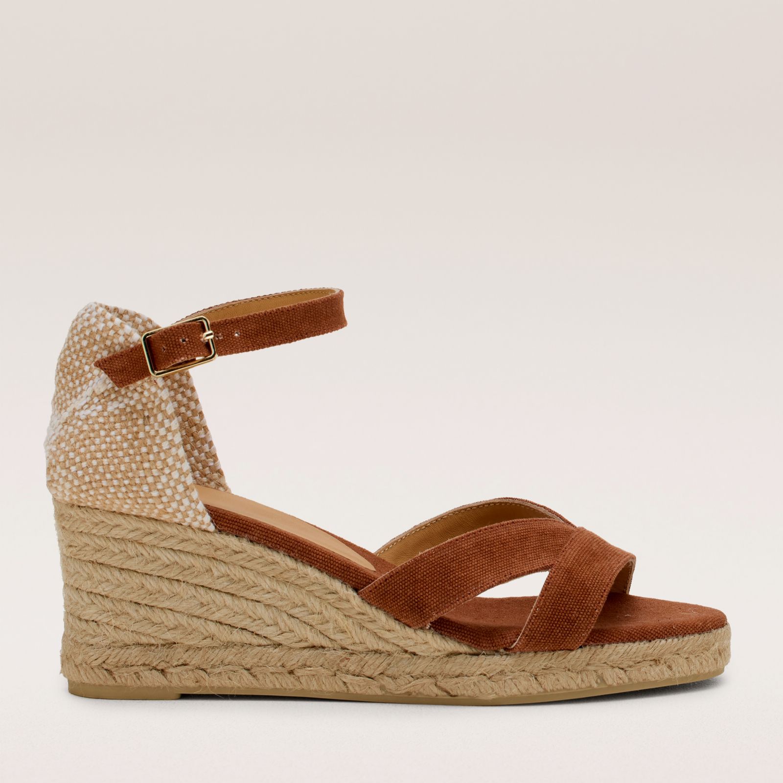 Castaner Bruna Organic Canvas Wedge Sandal