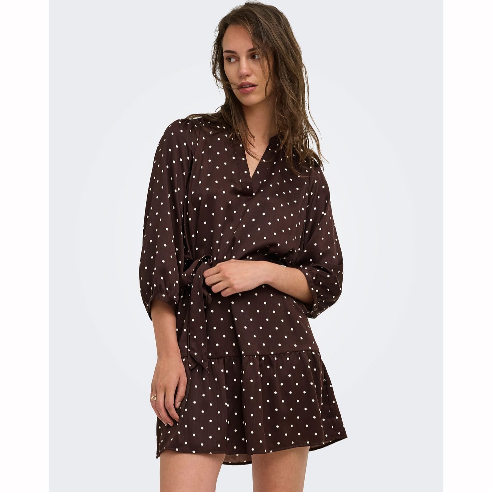 Only Alena Tie Waist Dress