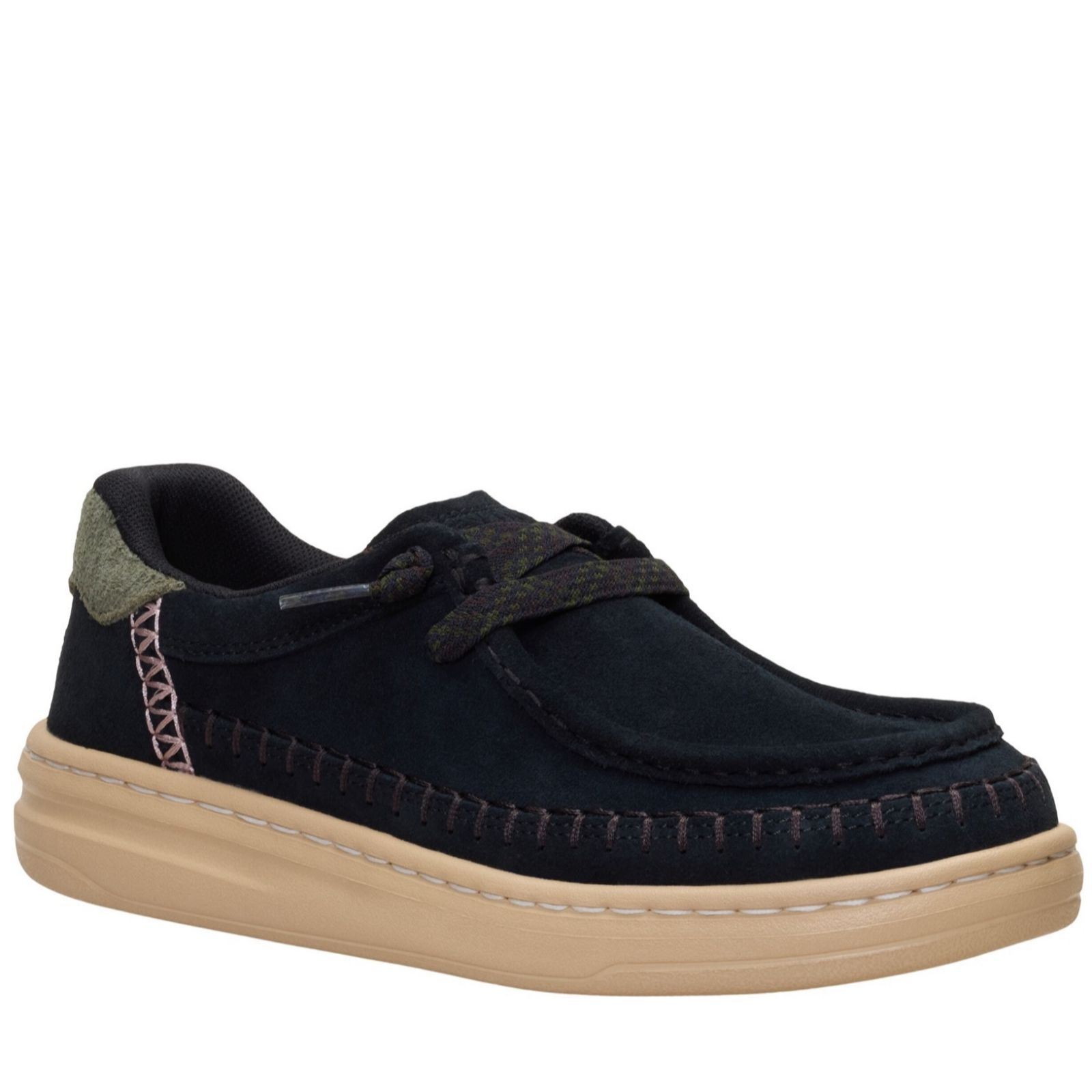 HeyDude Harper Moc Crafted Suede Trainer
