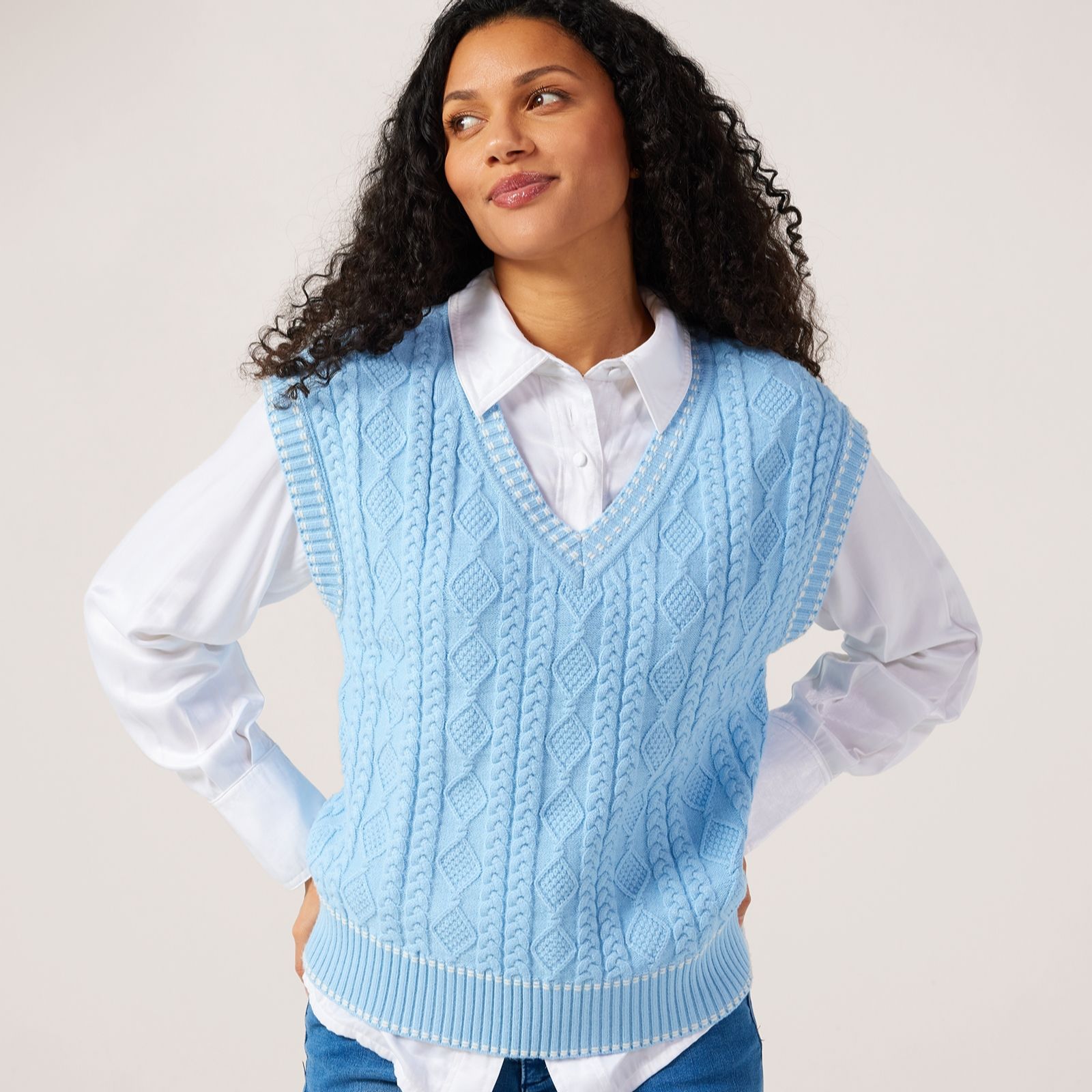 Ben de Lisi Knitted Vest