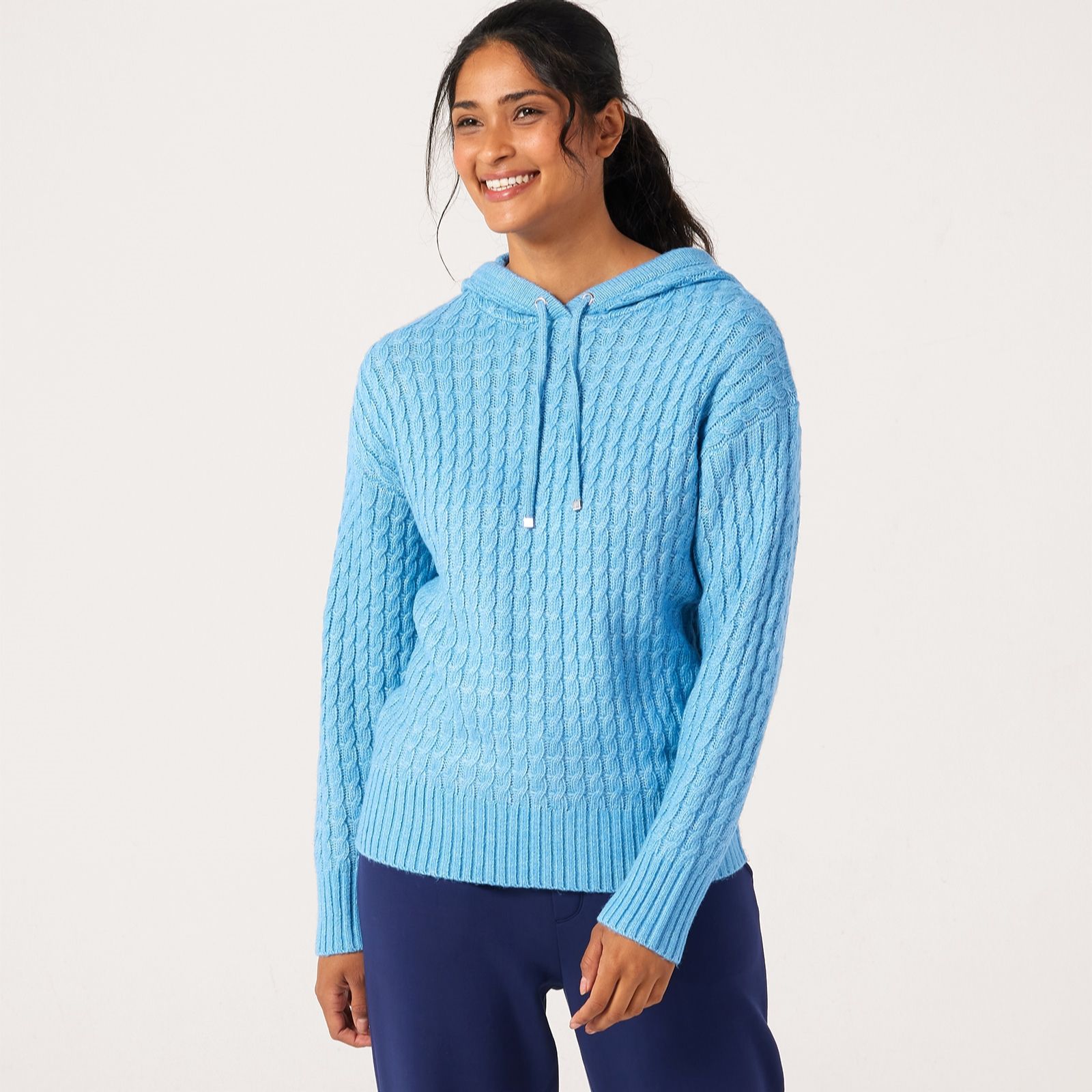 Ruth Langsford Cable Hooded Jumper