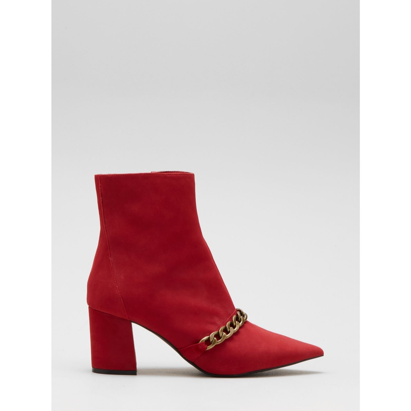 Outlet Ben de Lisi Chain Link Suede Ankle Boot