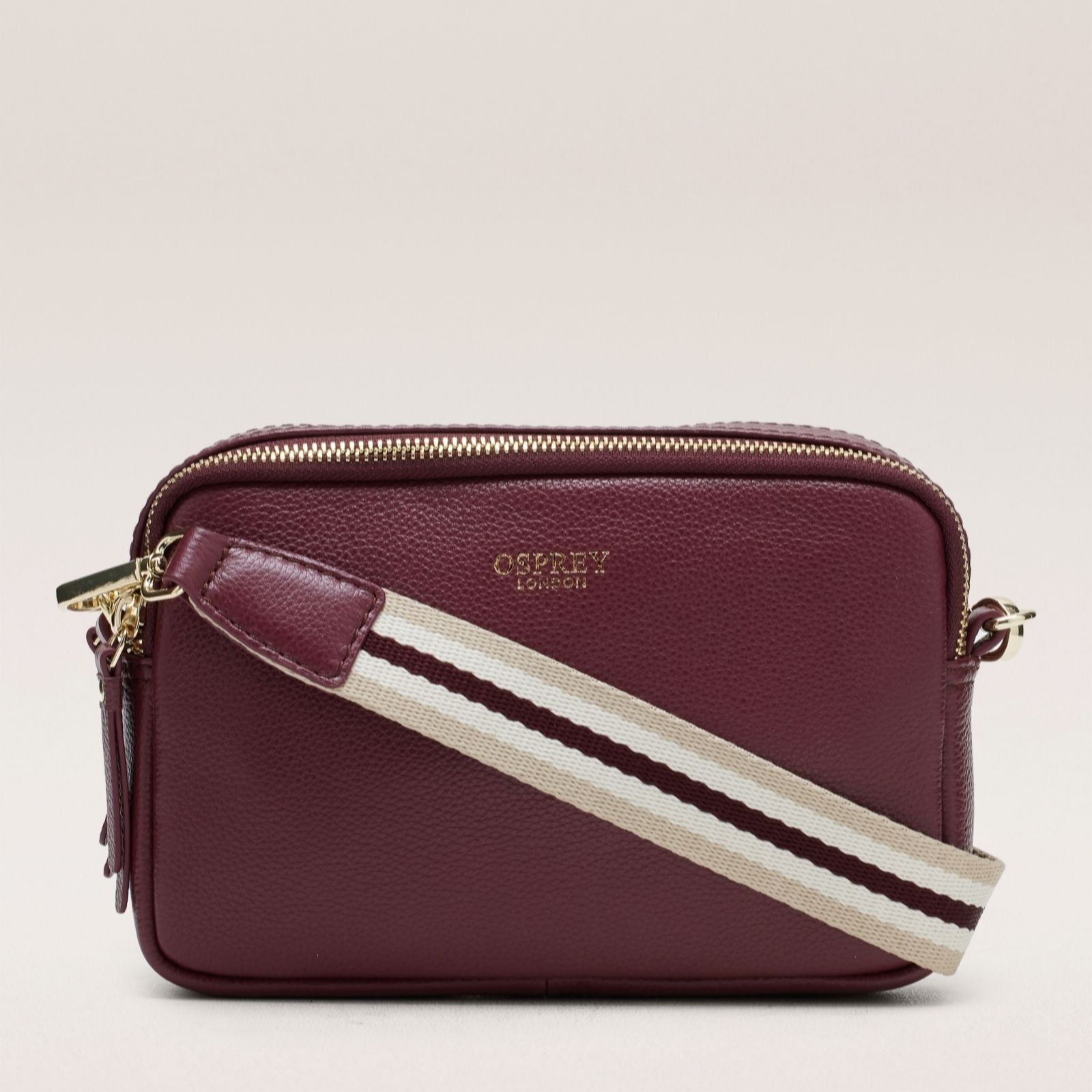 Outlet Osprey London Poppy Leather Crossbody Bag