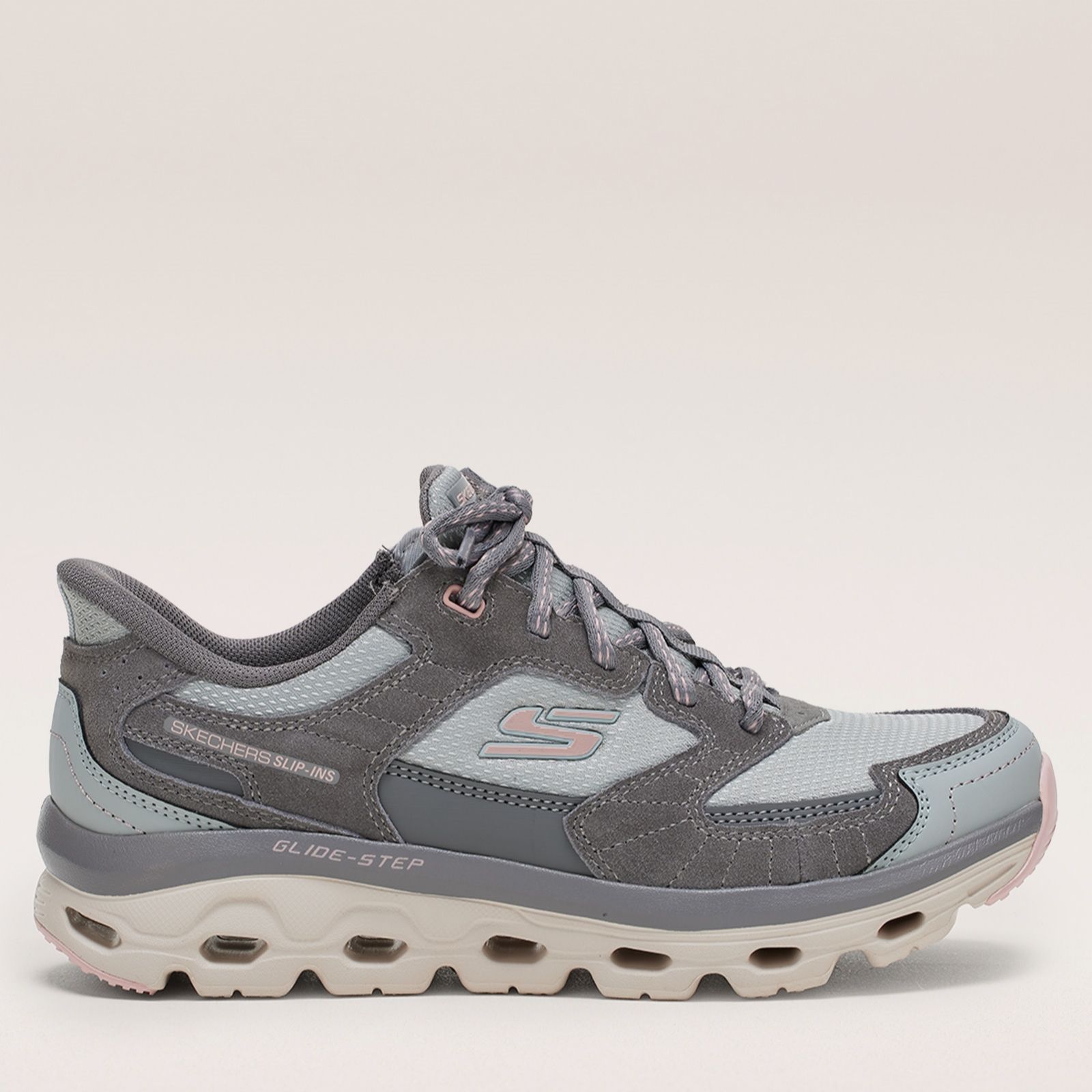 Skechers Glide-Step Sole Paradise Valley Lace Up Trainer
