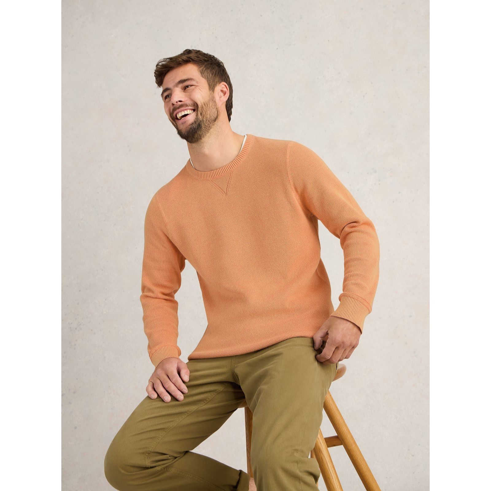 White Stuff Men's Attadale Crew Neck Jumper