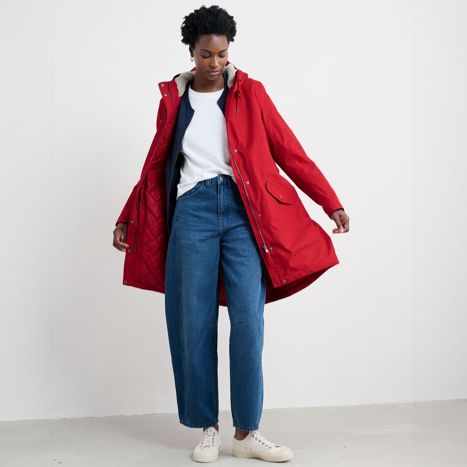 Seasalt Cornwall Plant Hunter Waterproof Coat Petite