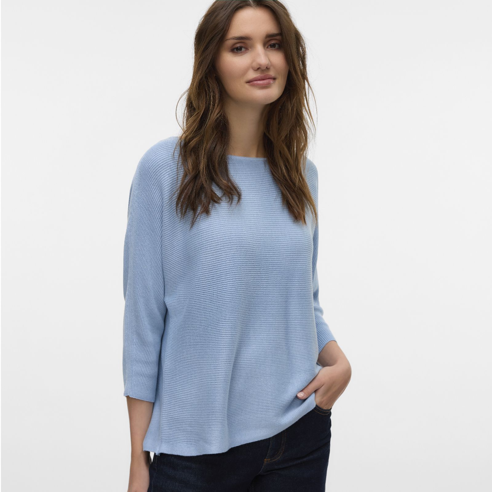 Vero Moda Nora Boatneck Knitted Jumper