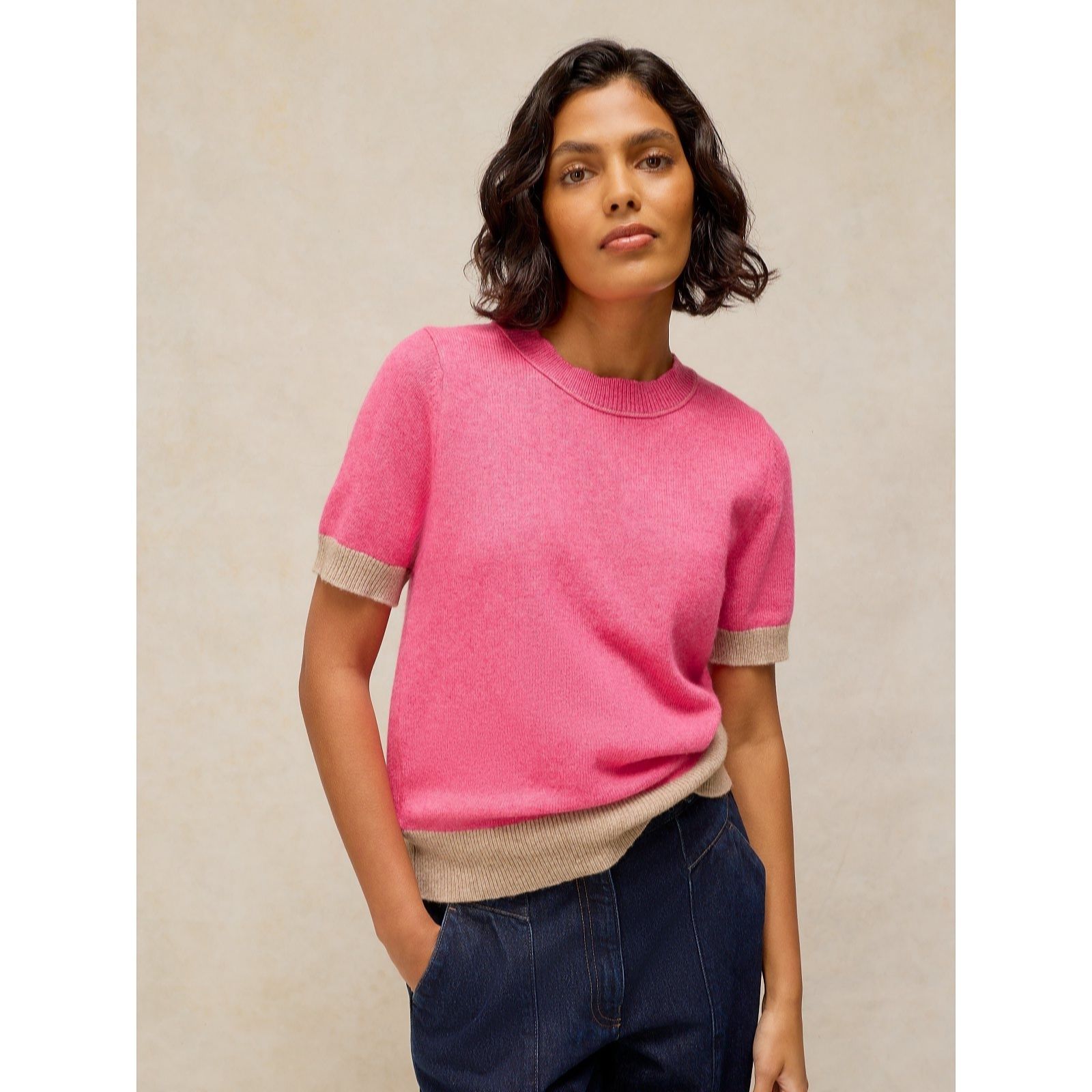 White Stuff Sansa Knitted Tee