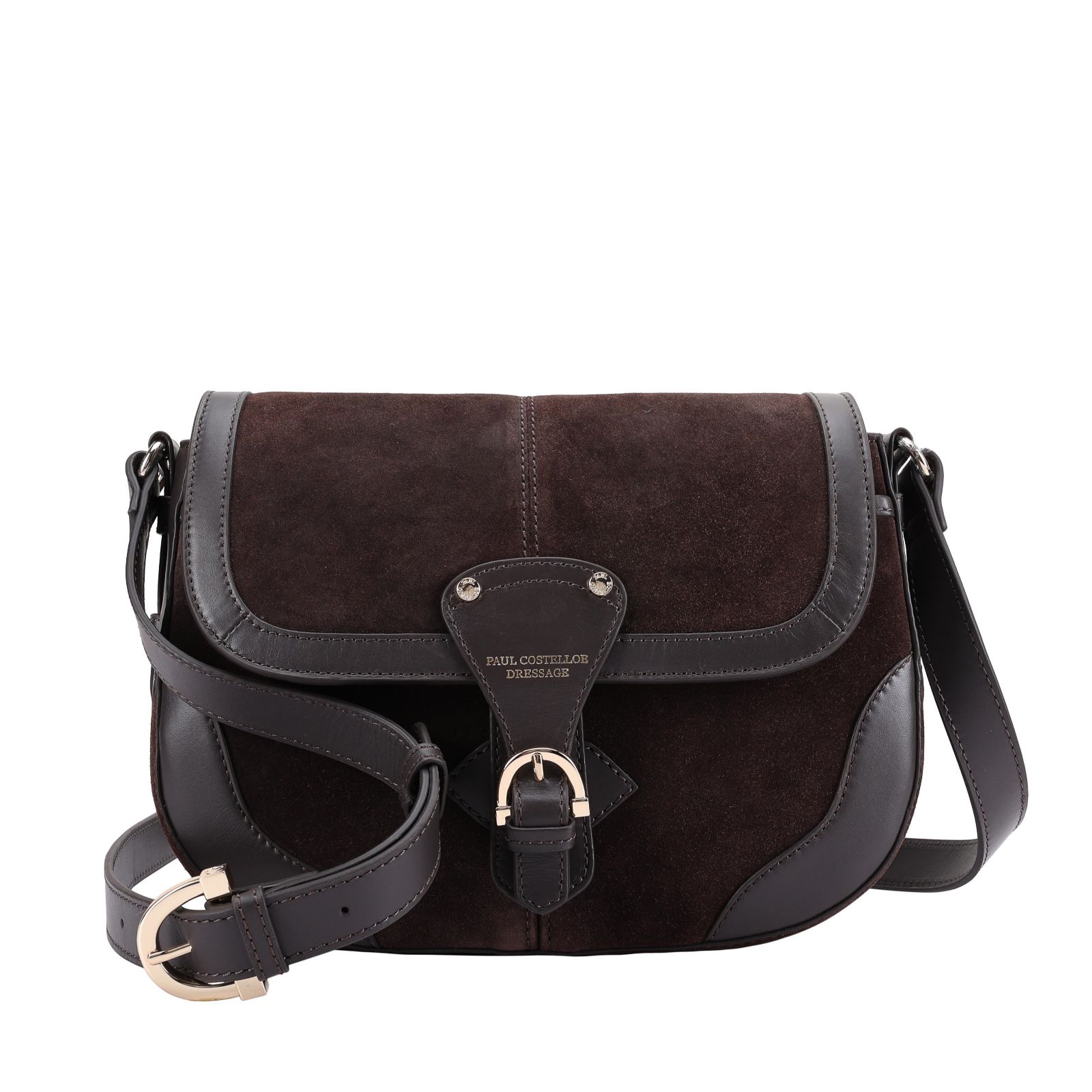 Paul Costelloe Dressage Suede Saddle Bag