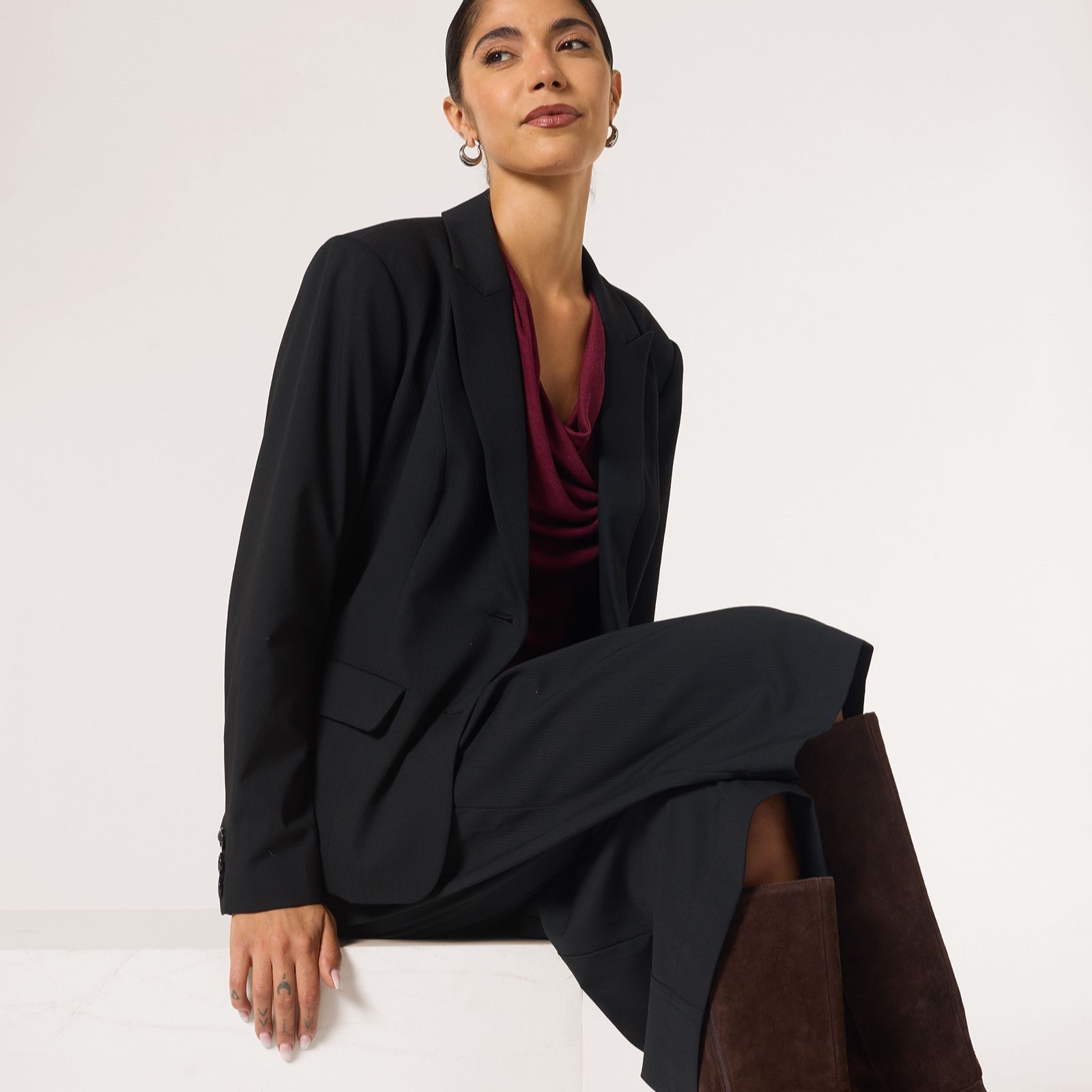 Ben de Lisi Pinstripe Blazer