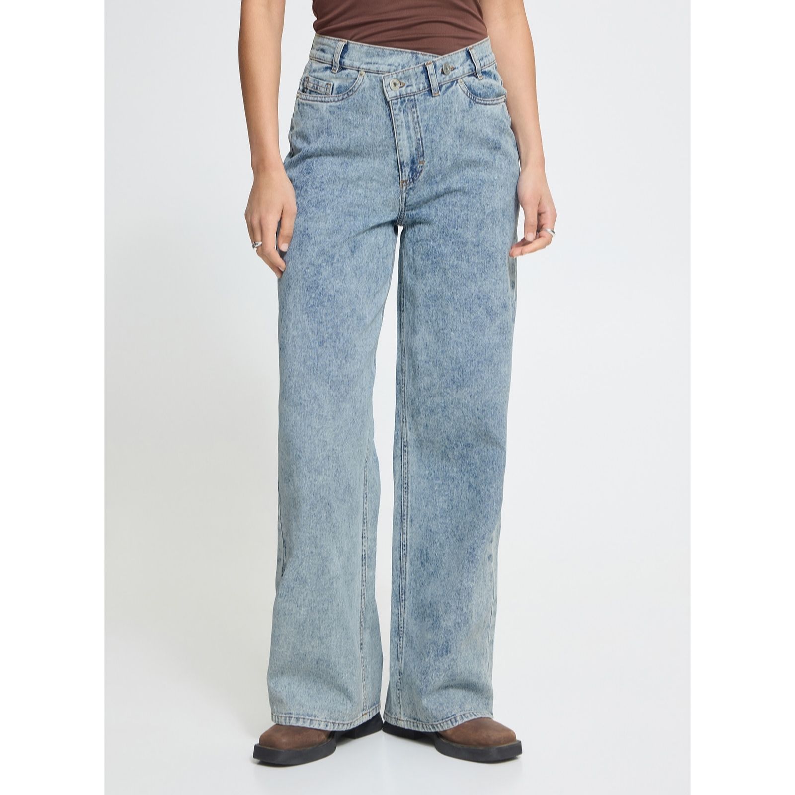 ICHI Mandy Asymetric Jeans