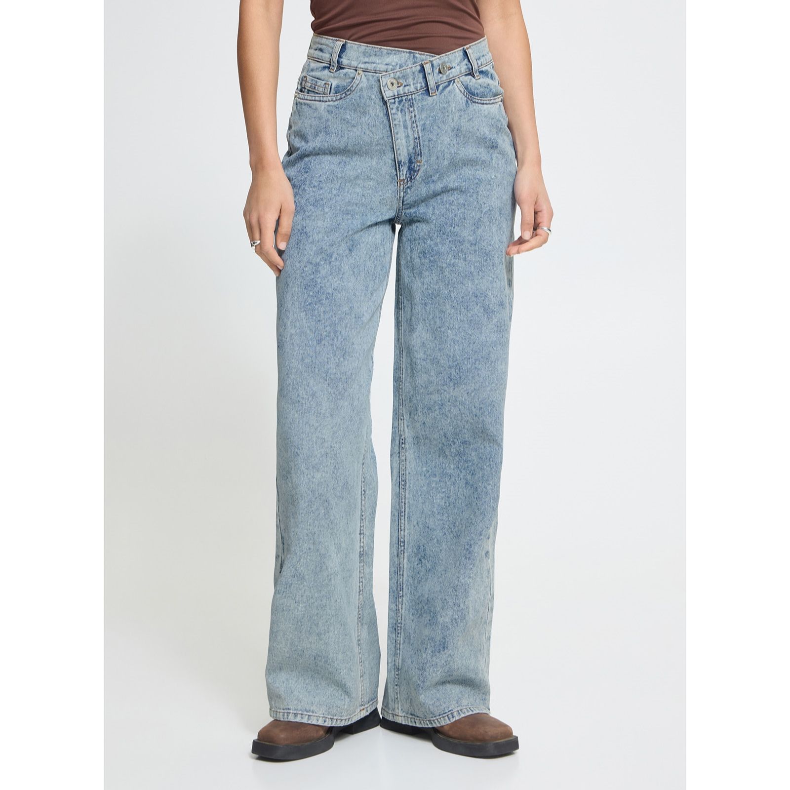 ICHI Mandy Asymetric Jeans