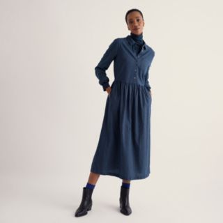 Seasalt Cornwall Long Sleeve Fleet Dress