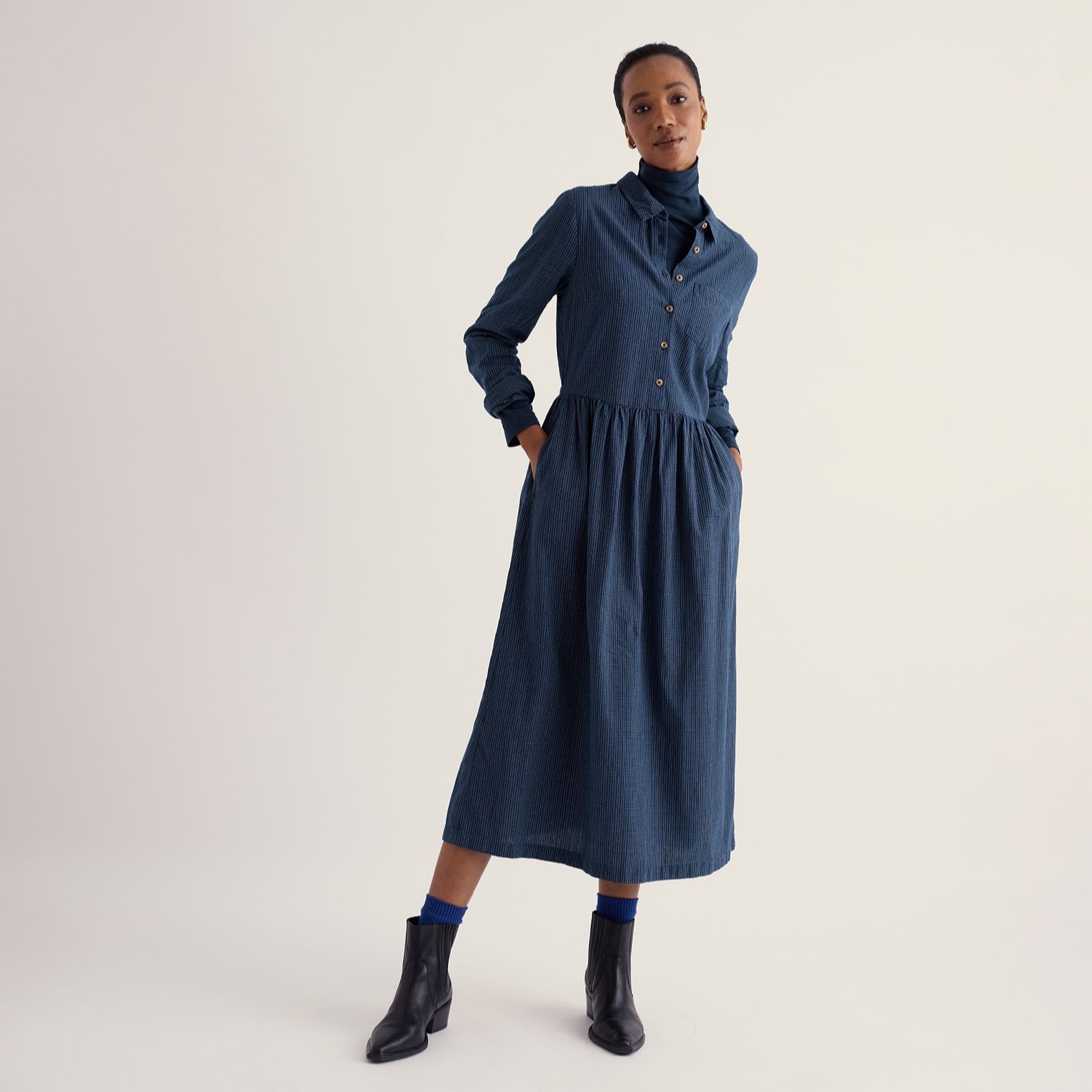 Seasalt Cornwall Long Sleeve Fleet Dress